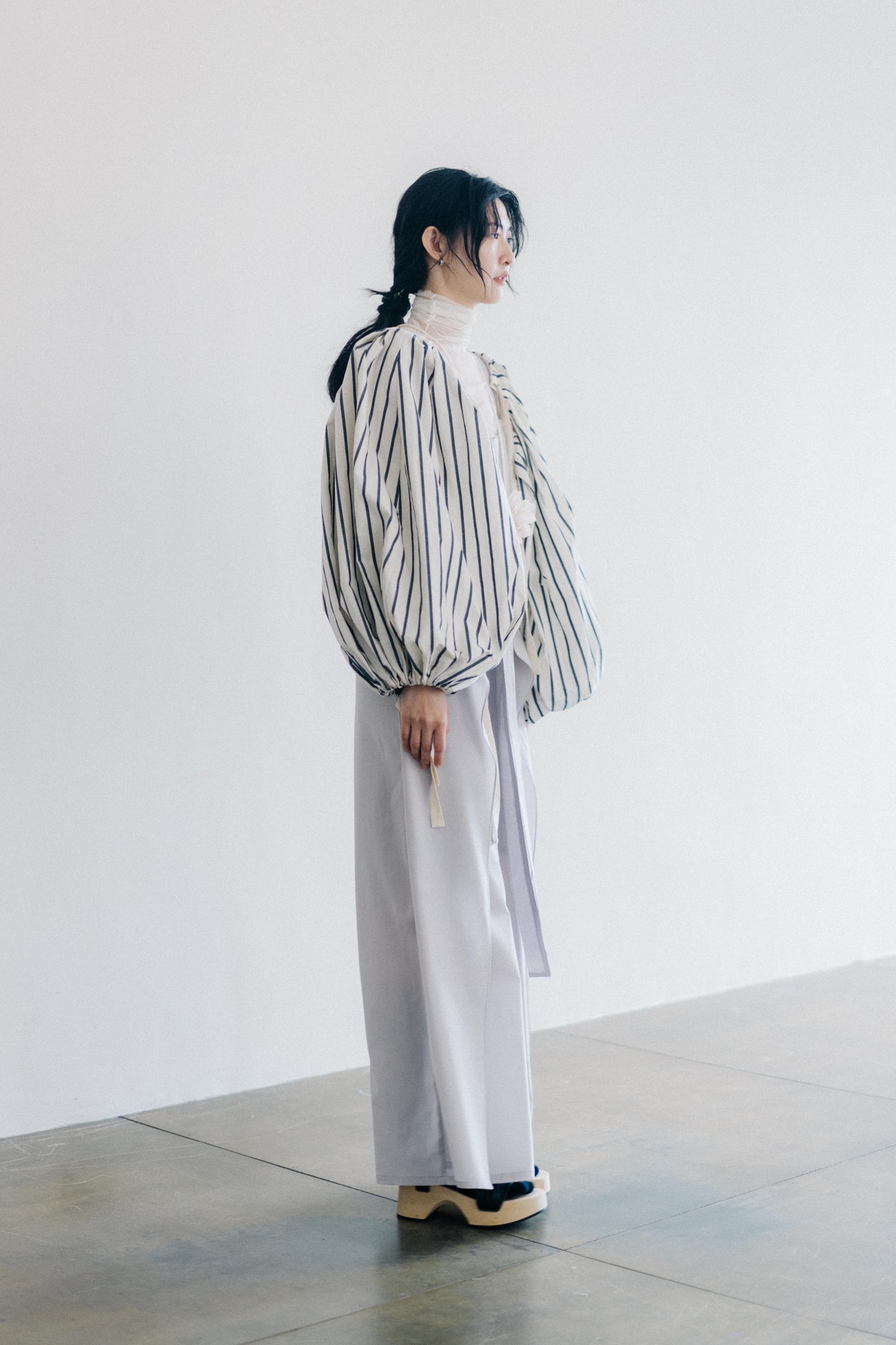 grey tied overalls (pre-order)