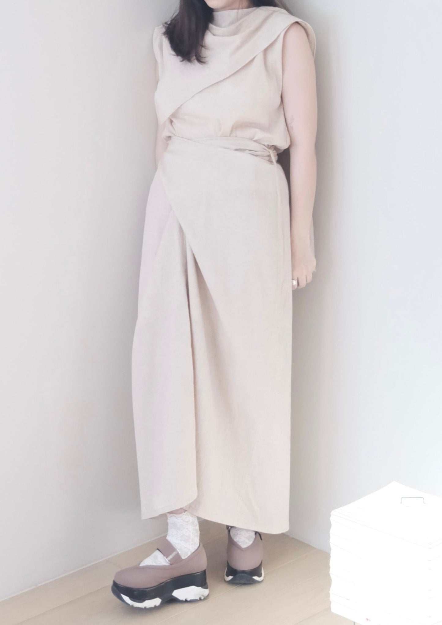 non-dyed organic drap top (in-stock)