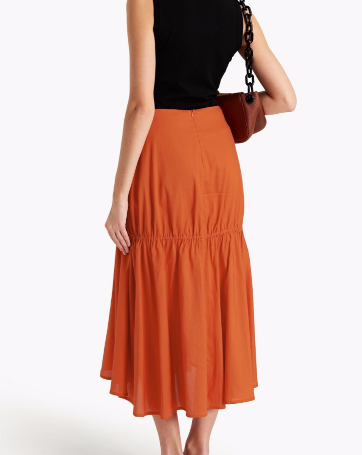 toteme midi skirt