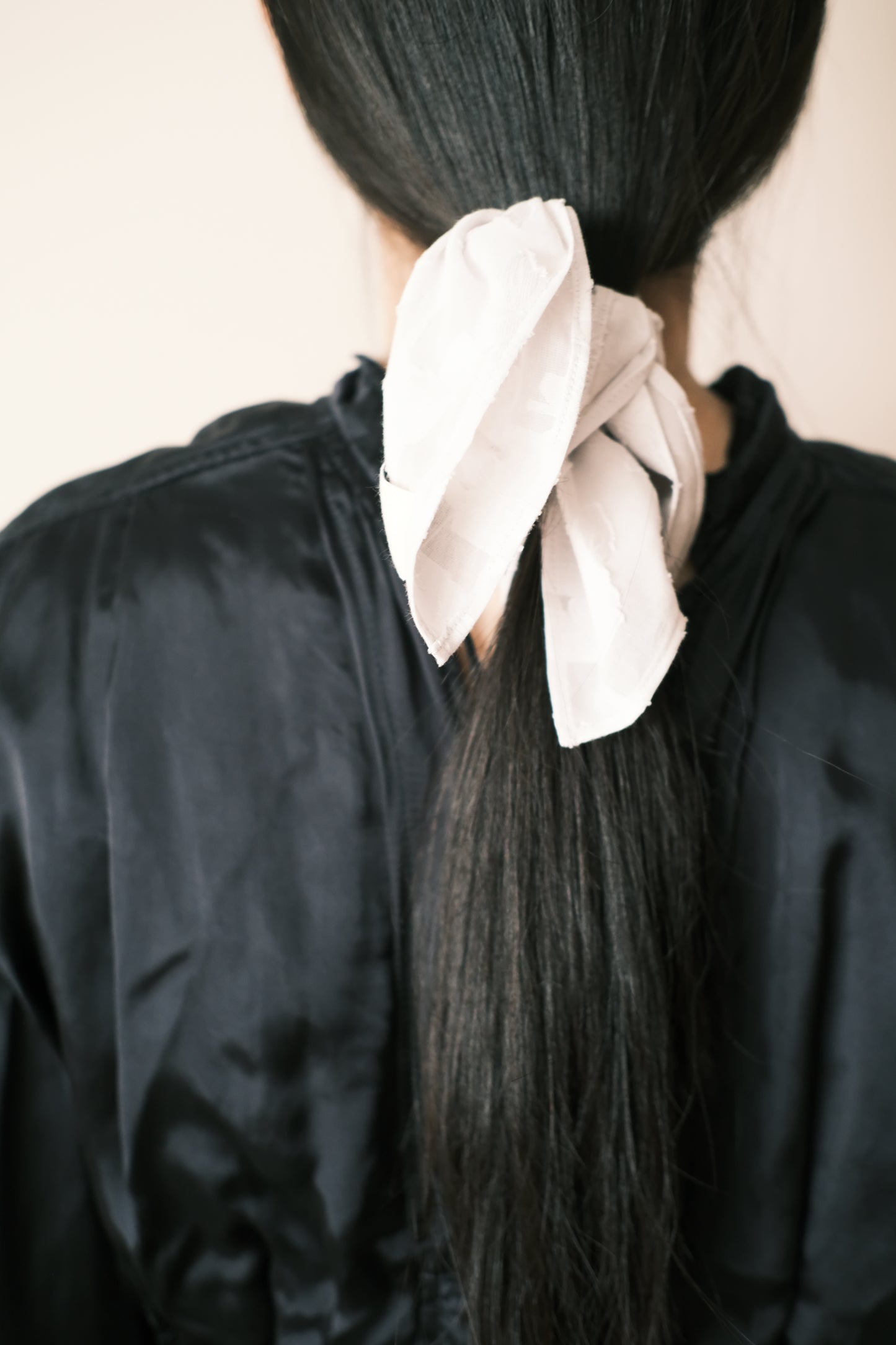 grey jacquard hairband