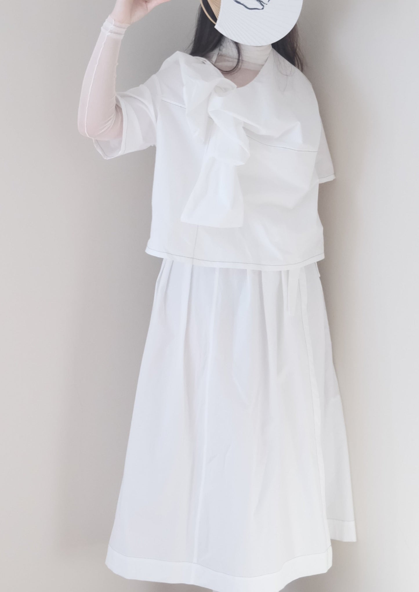 belt-wrapped skirt (in-stock)