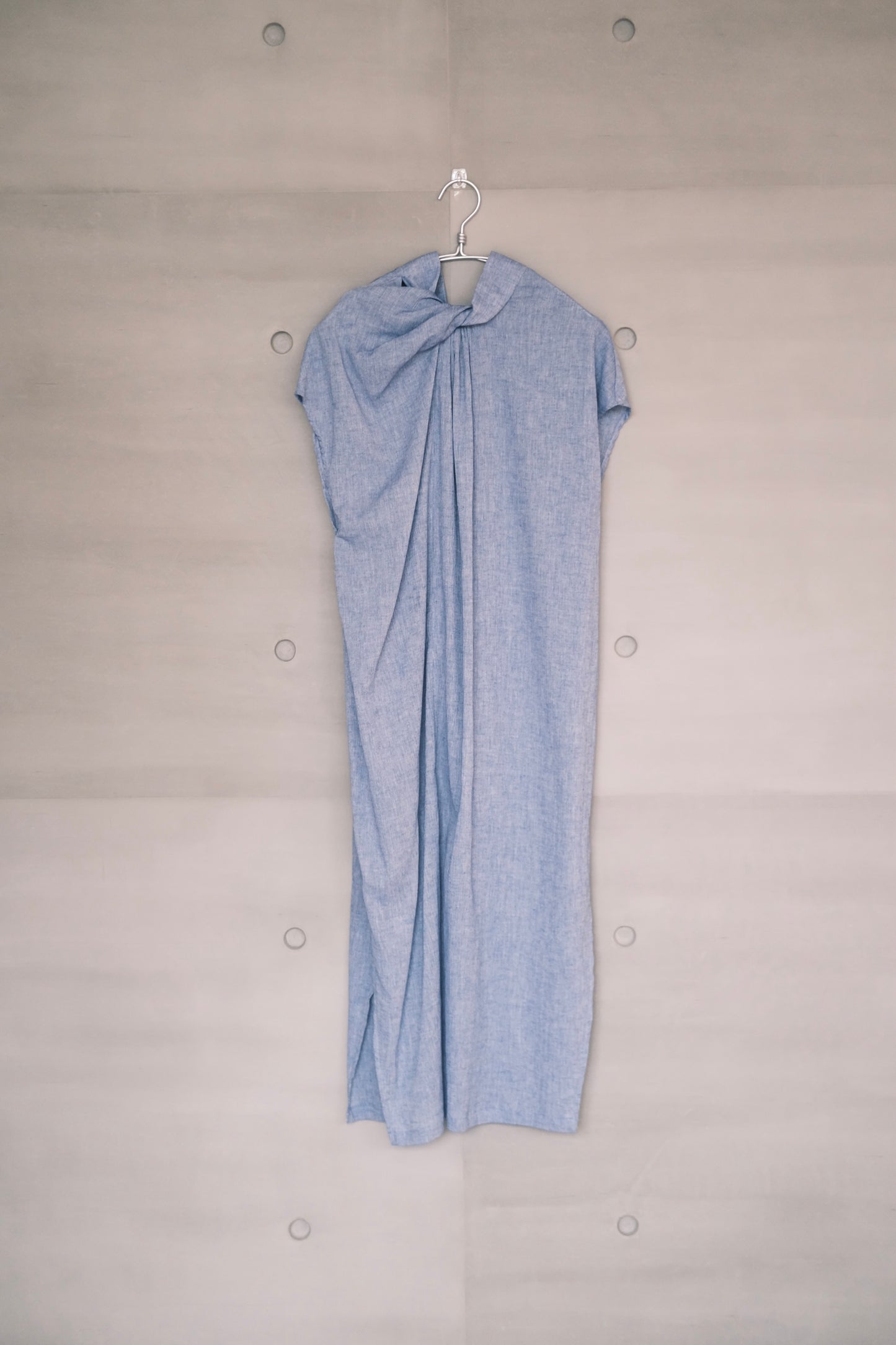 aoki knot - twisted-knot neckline dress (in-stock)