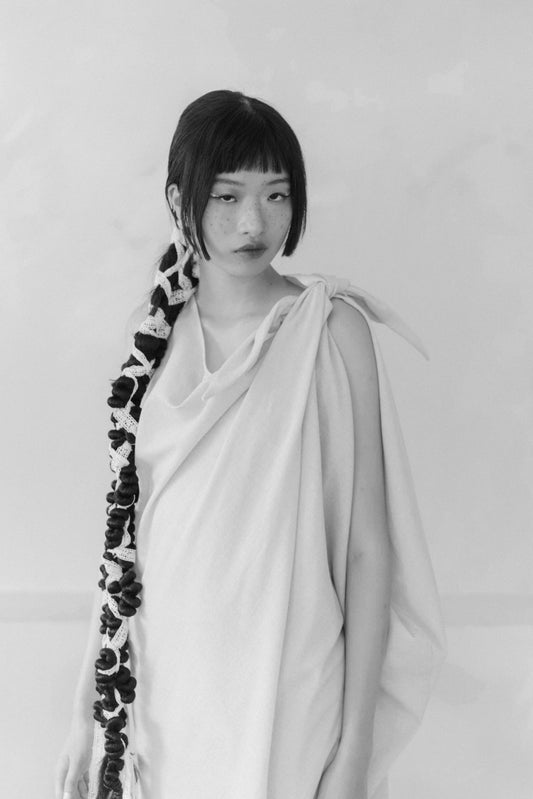 wrapped deconstruction dress (pre-order)