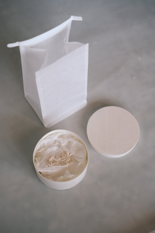 pink handmade beads earrings (pre-order)