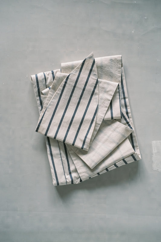 striped tie headscarf (in-stock)