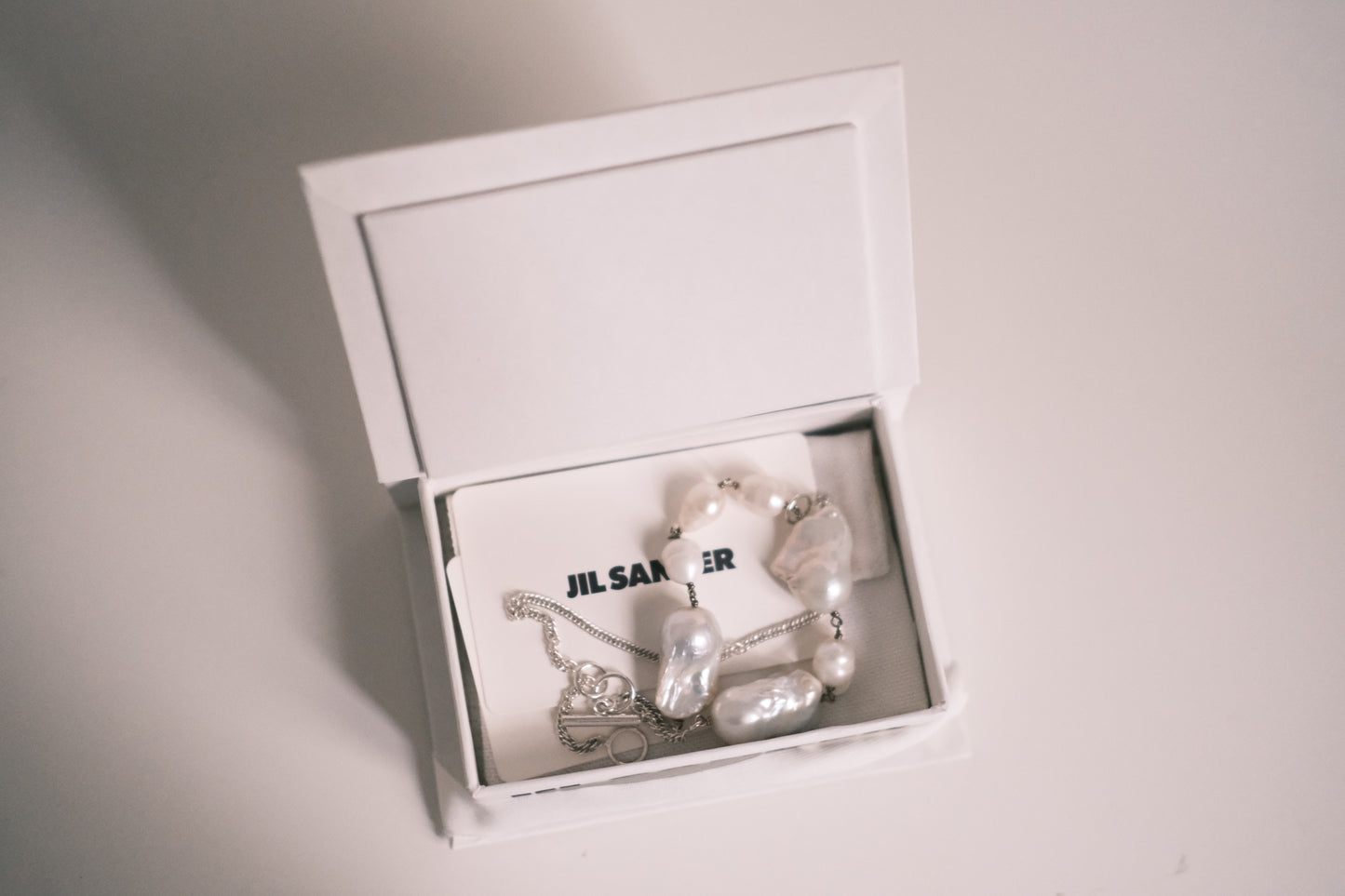 jil sander pearl bracelet