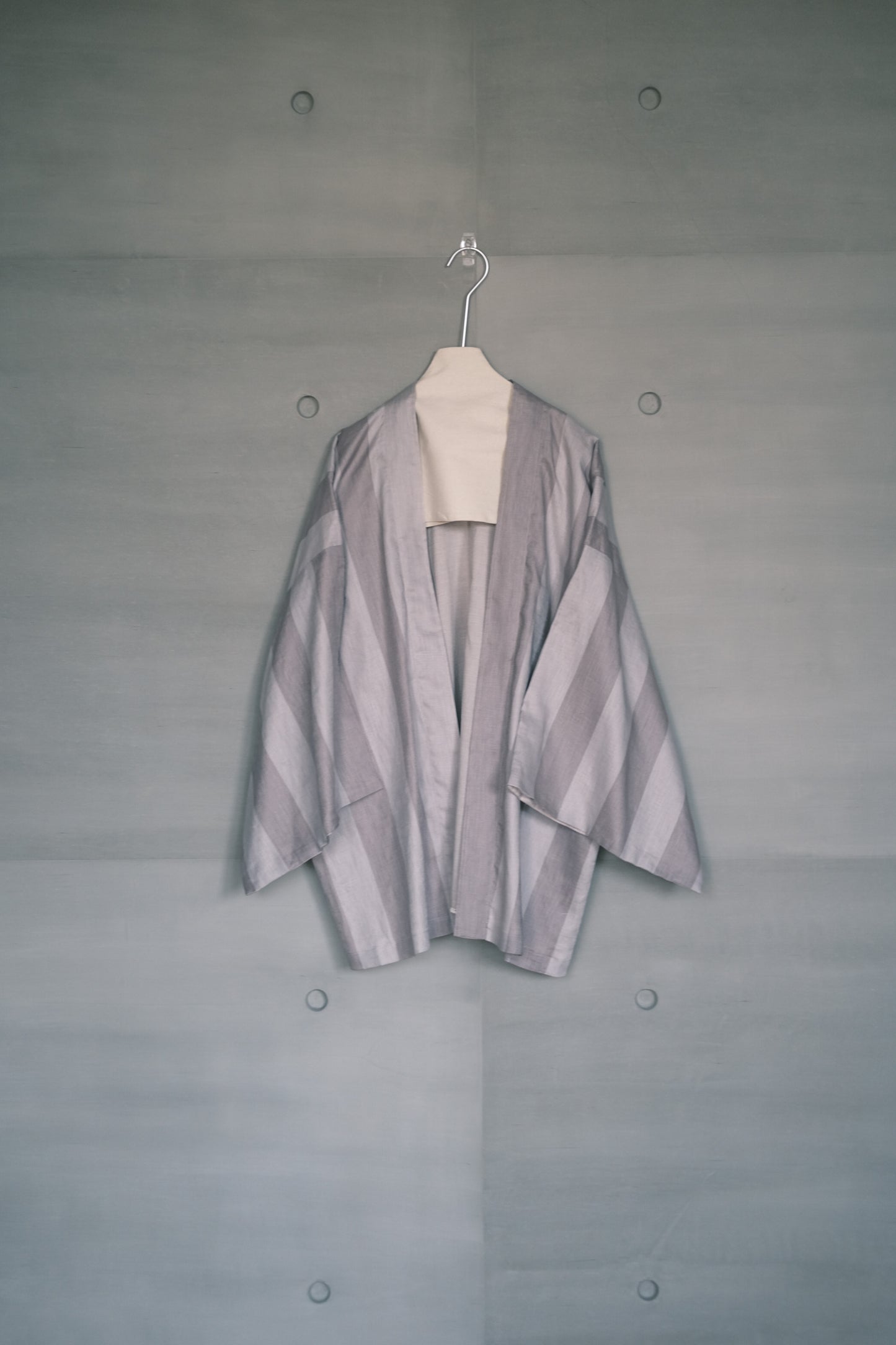 linen strip kimono (pre-order)