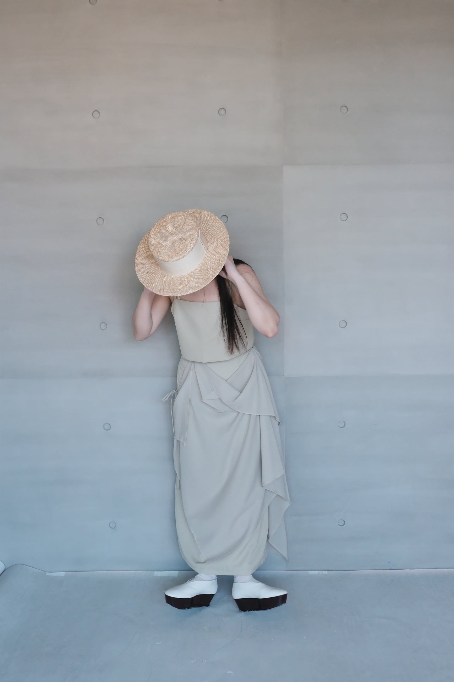 thin-strap tank top - matcha (in-stock)