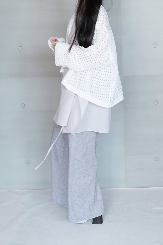 subtle checked lightweight cover (in-stock)