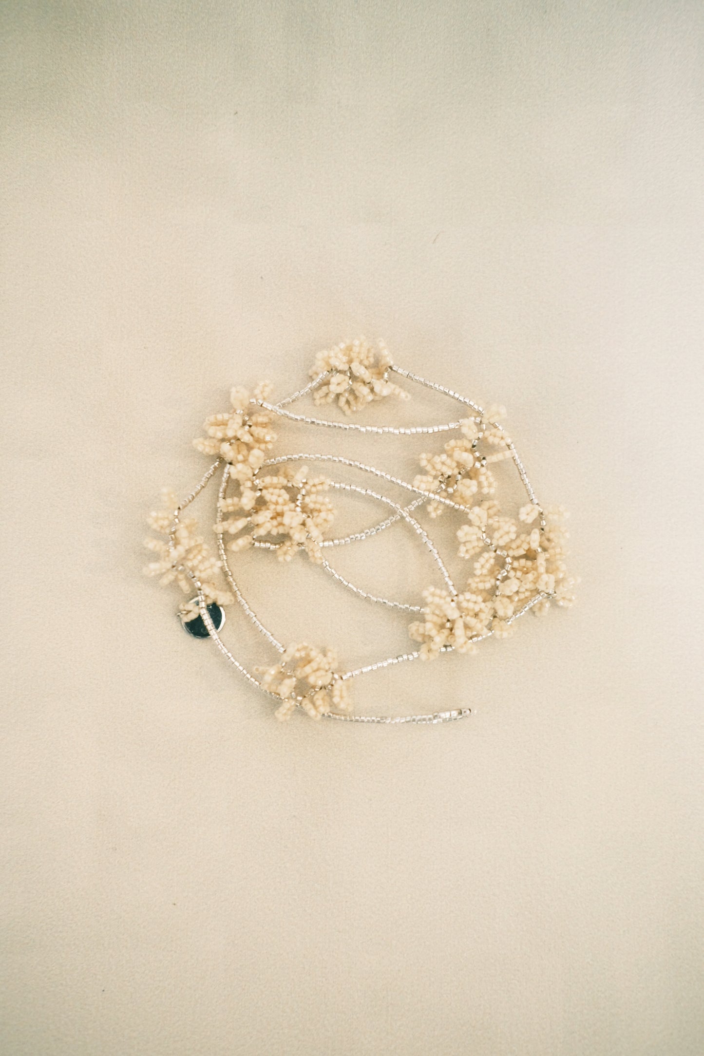 handmade beads necklace - pink (pre-order)