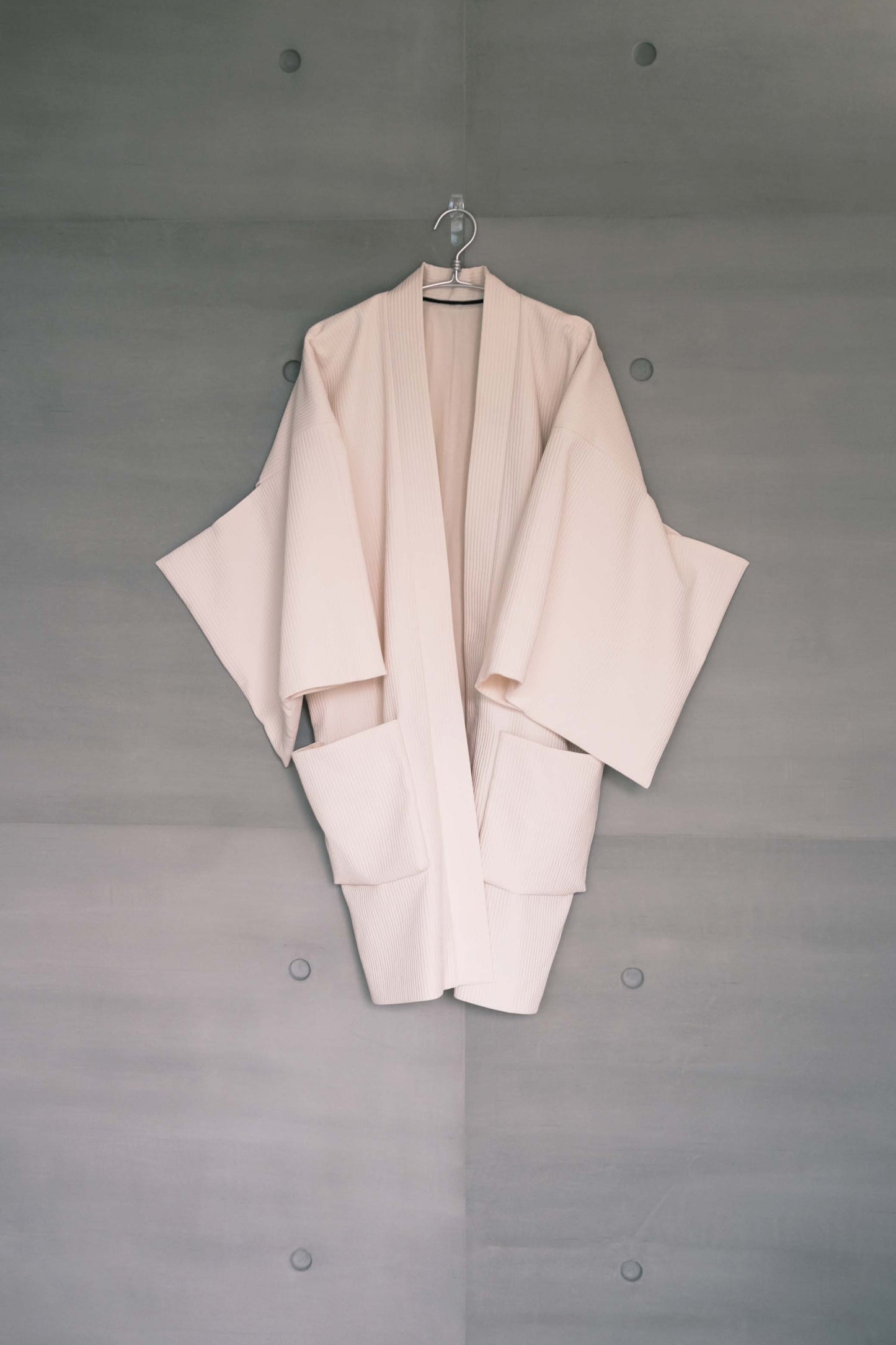 beige oversized kimono jacket (pre-order)