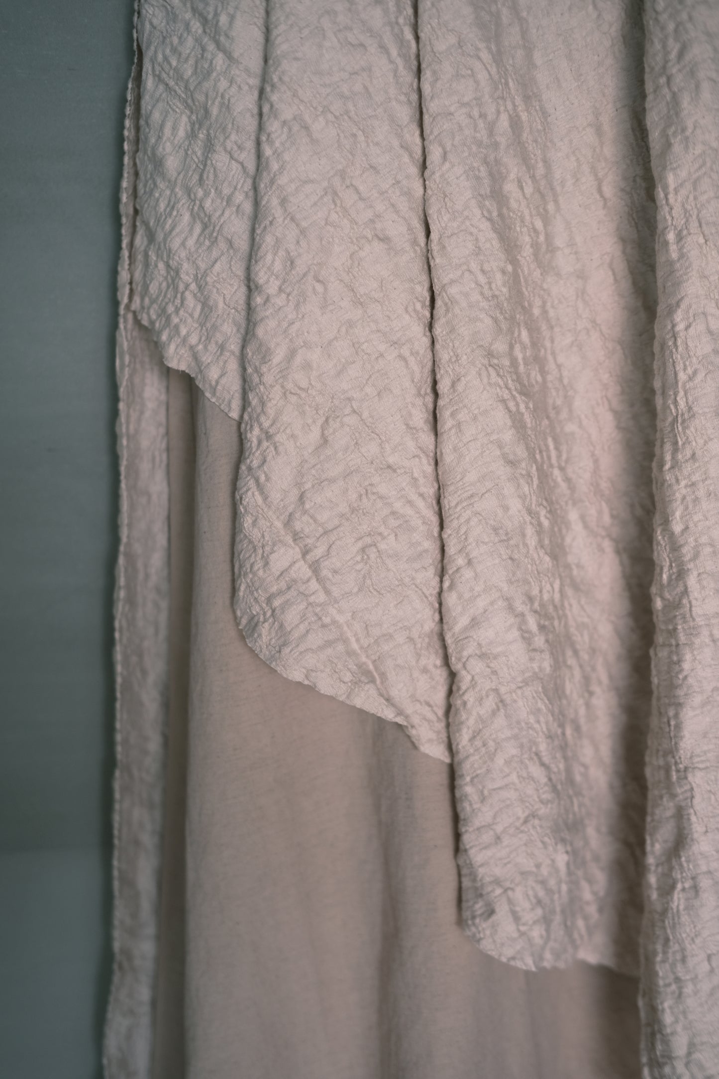 misty pink ruched layered skirt (limited item)
