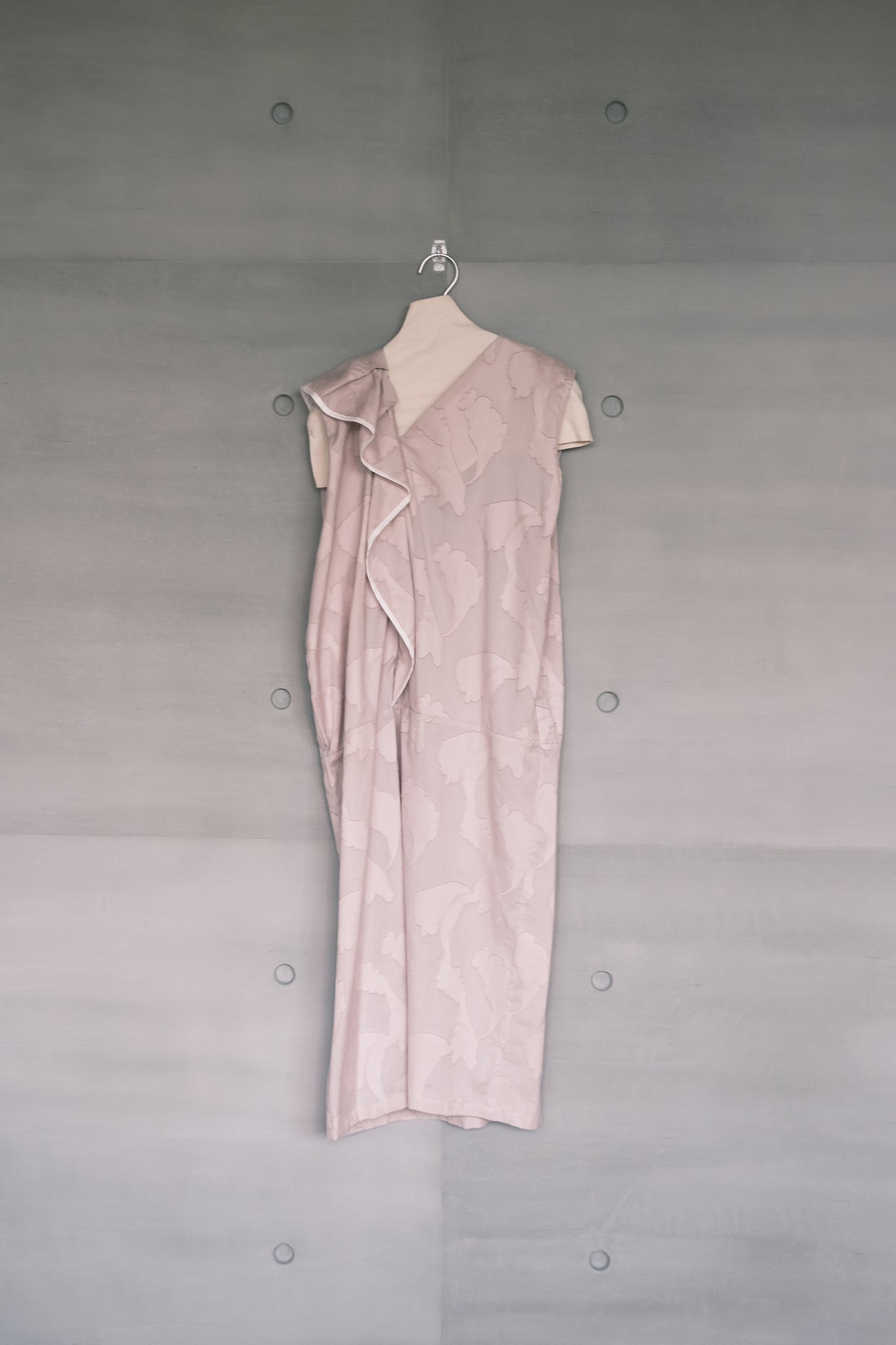 asymmetric cut midi dress ( in-stock)