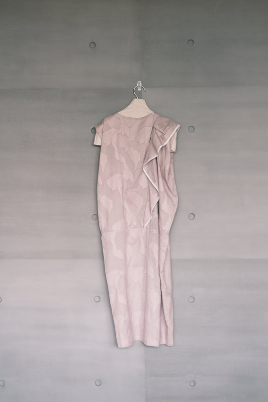 asymmetric cut midi dress ( in-stock)