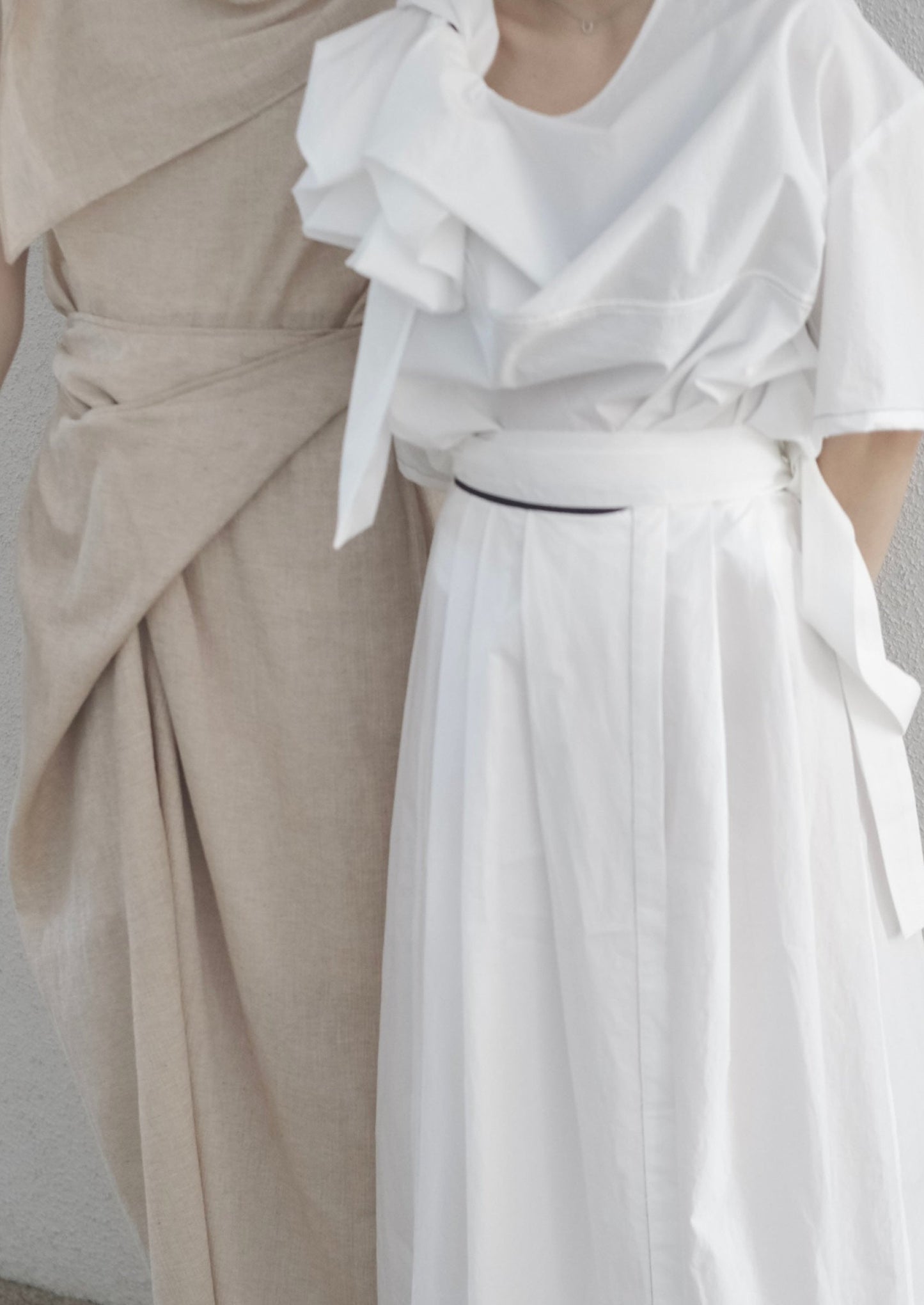 belt-wrapped skirt (in-stock)