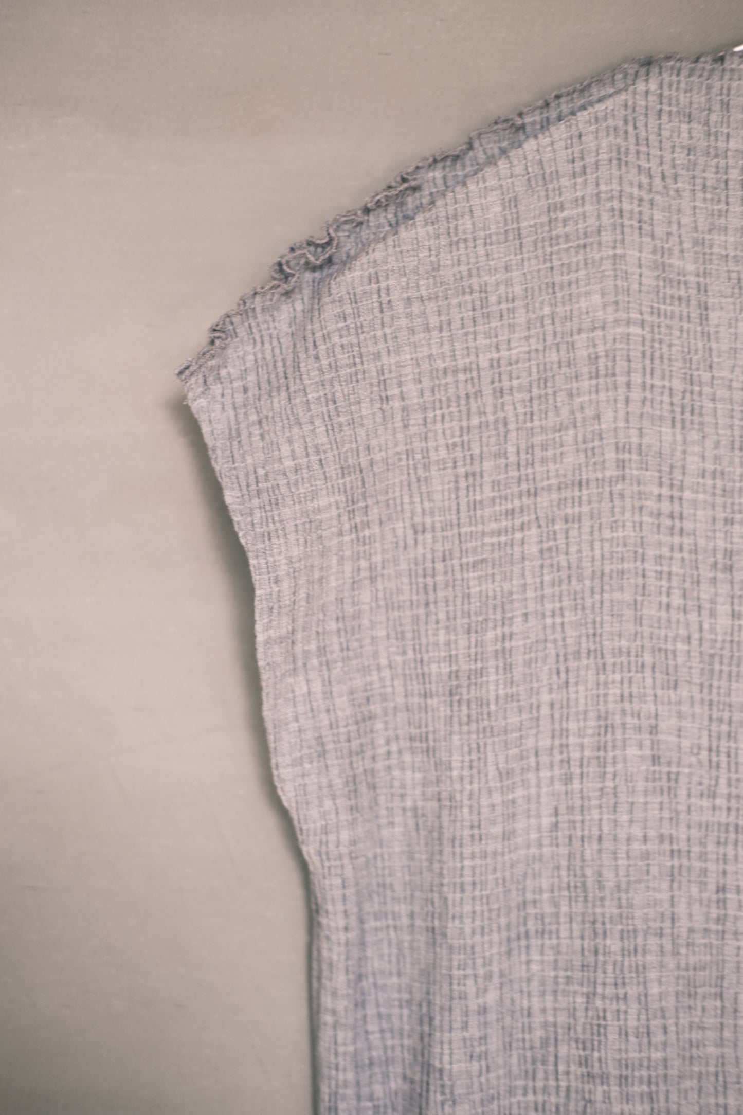 grey knit long vest dress