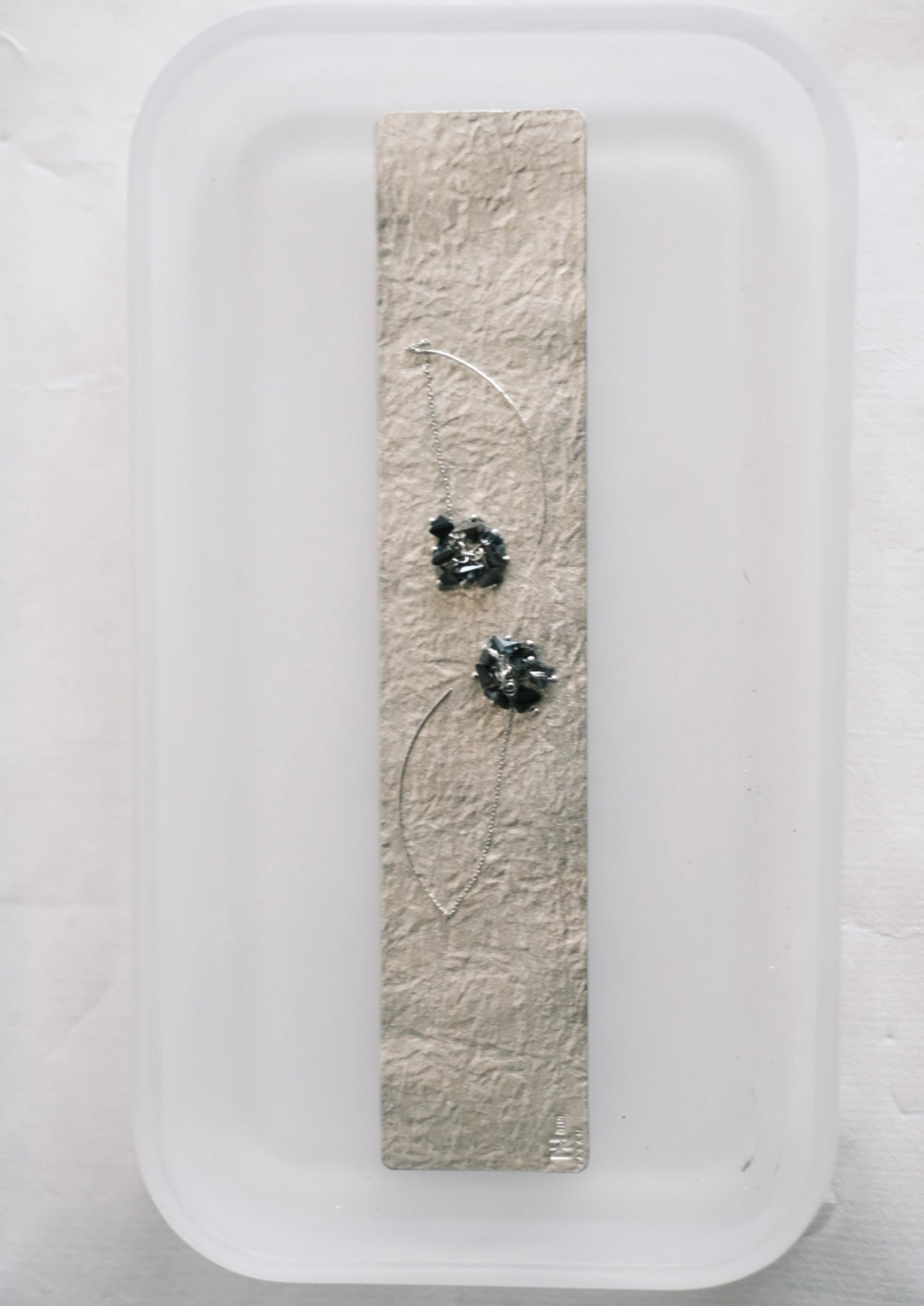 cristal drop earring 001