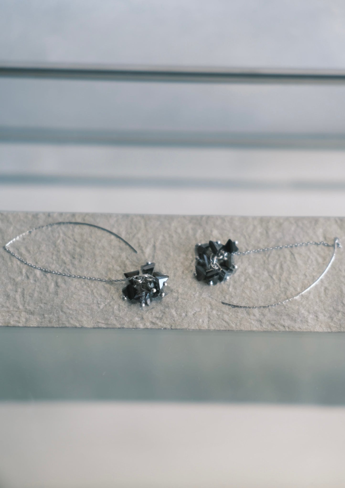 cristal drop earring 001