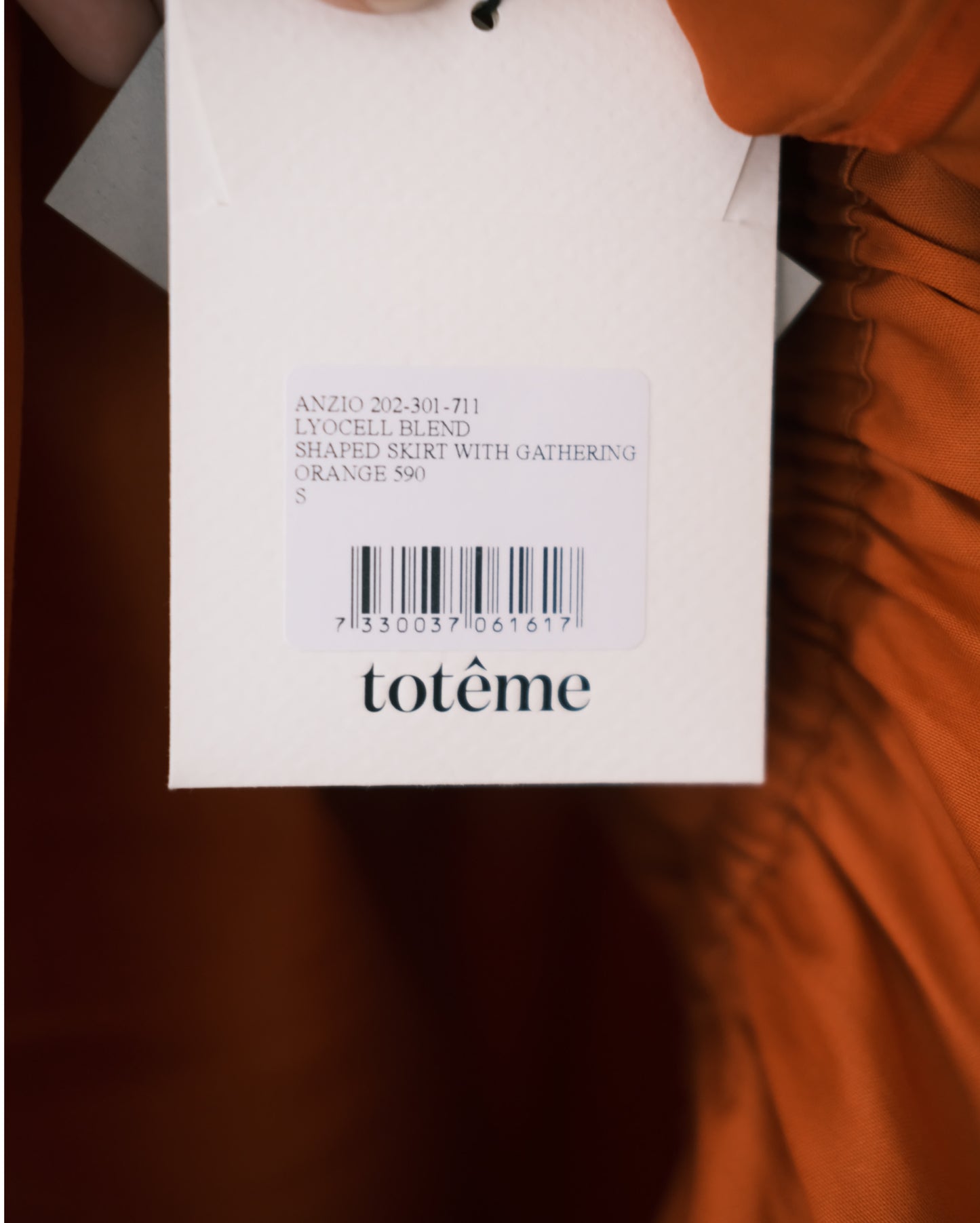toteme midi skirt