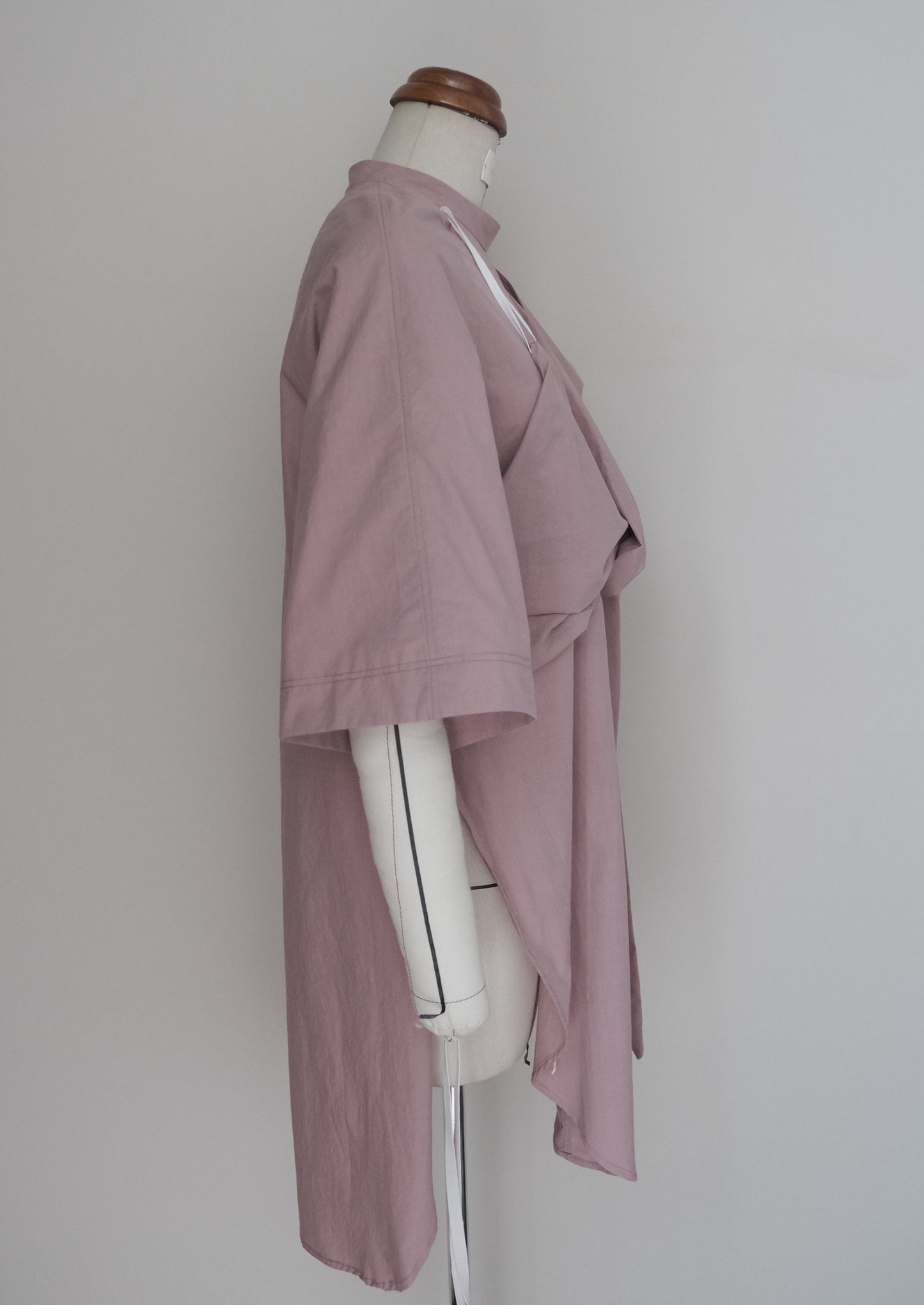 knot-draped shirt (in-stock)