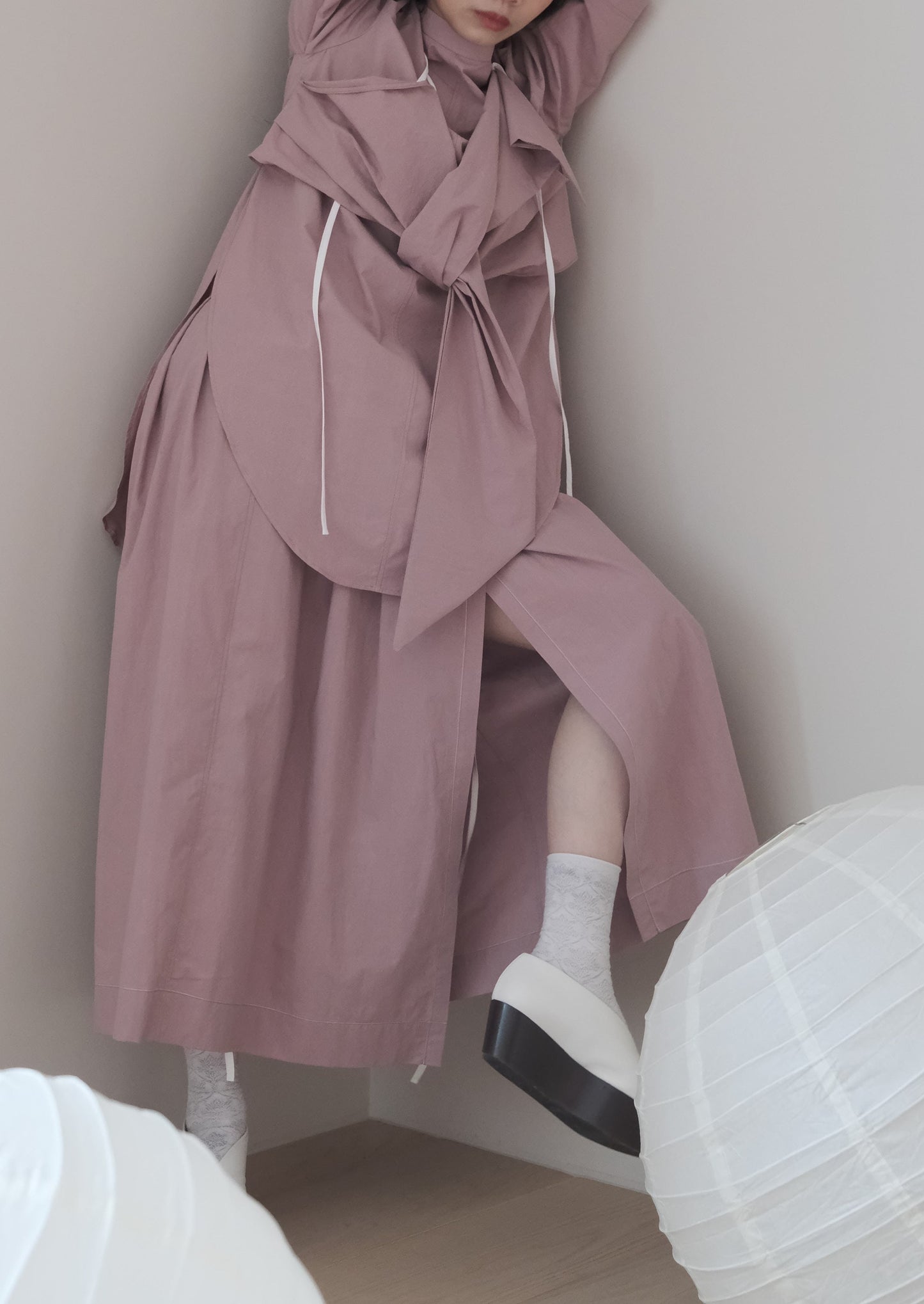 belt-wrapped skirt (in-stock)