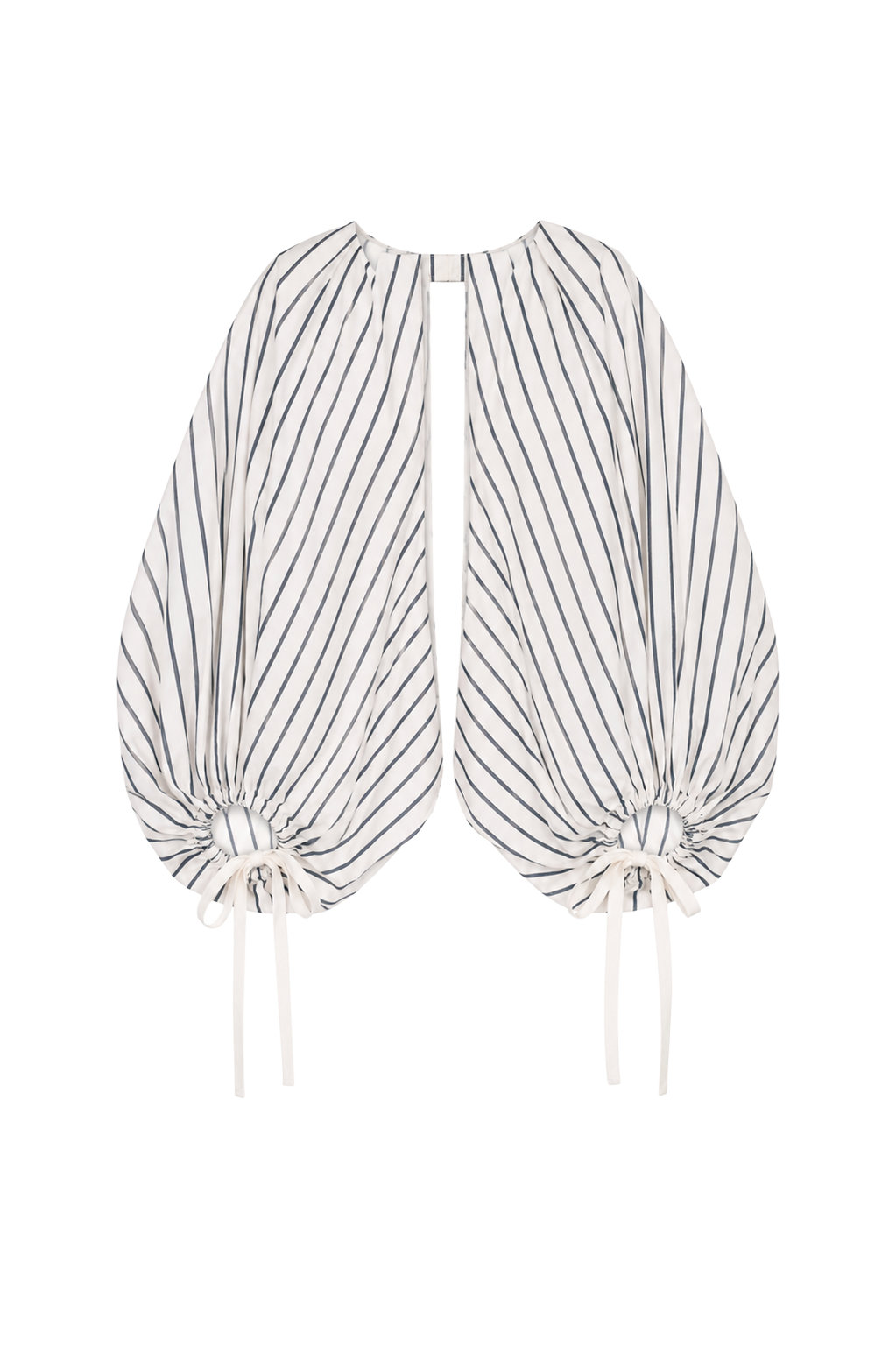 puffy sleeves with striped outerwear (pre-order 11月寄出)