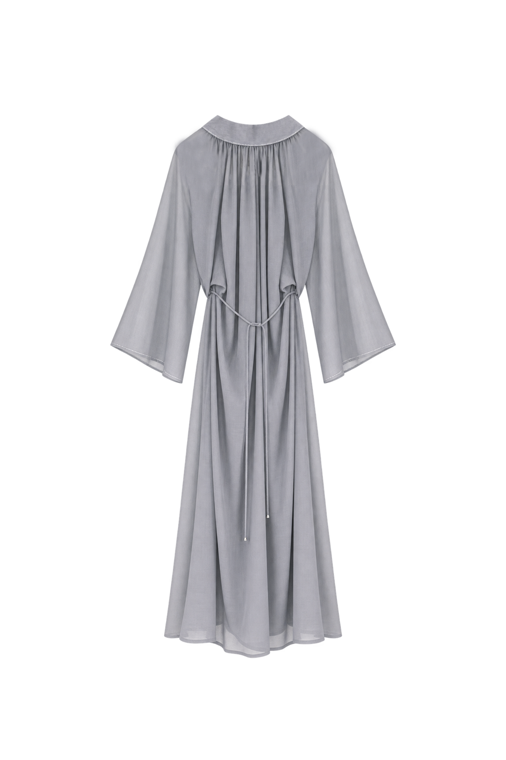 wide sleeves gathered dress (pre-order)