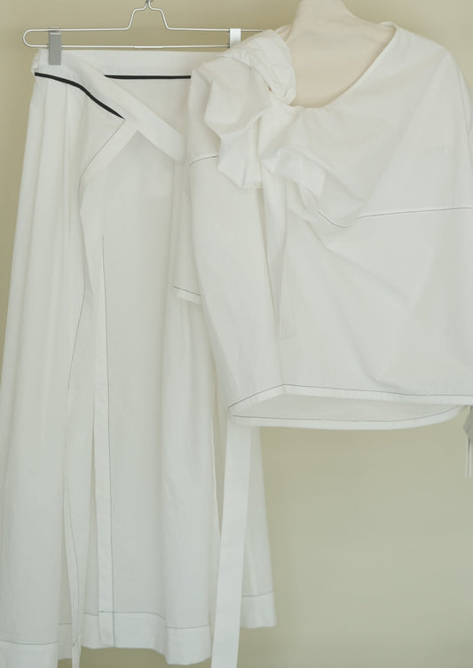belt-wrapped skirt (in-stock)