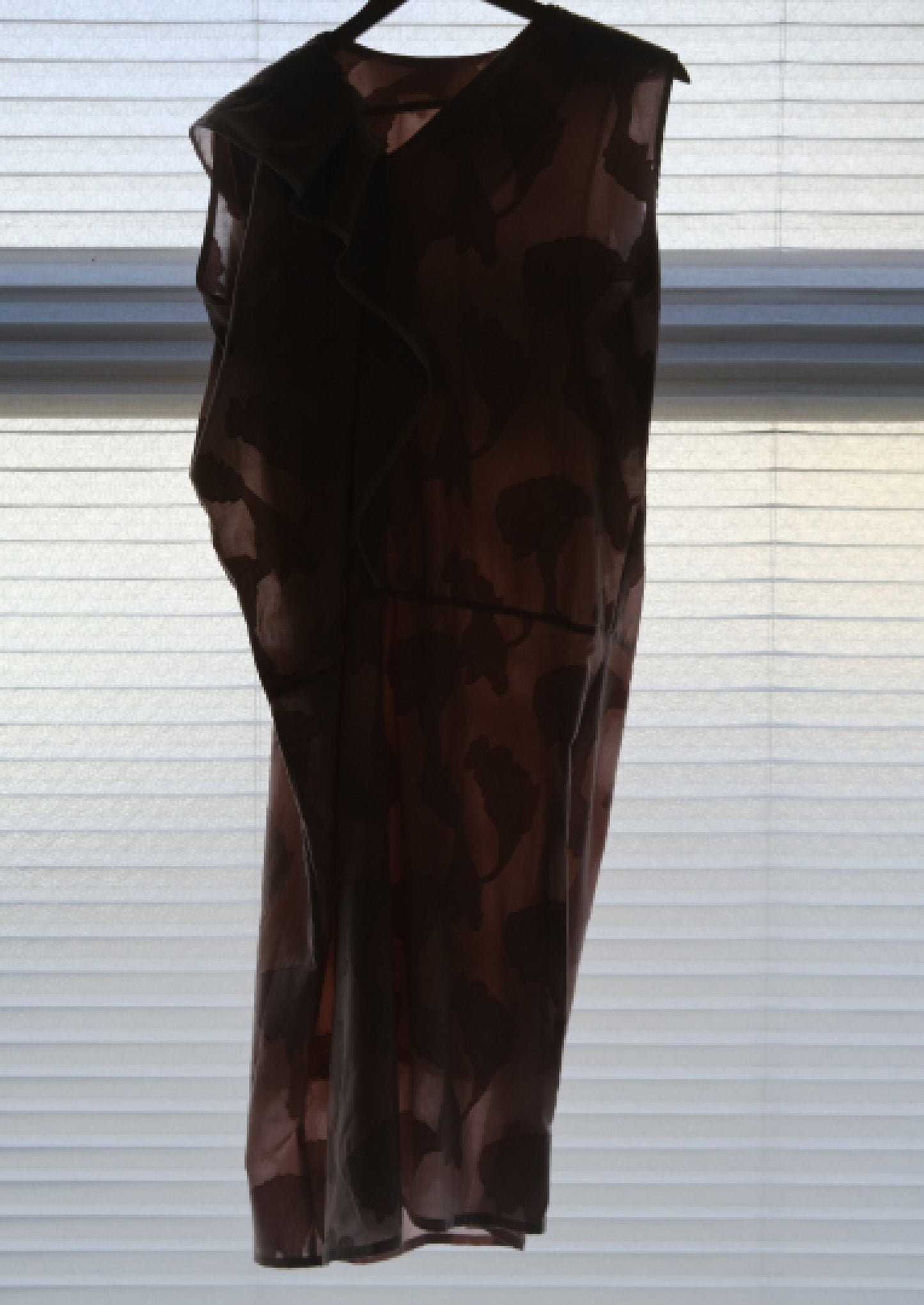 asymmetric cut midi dress ( in-stock)