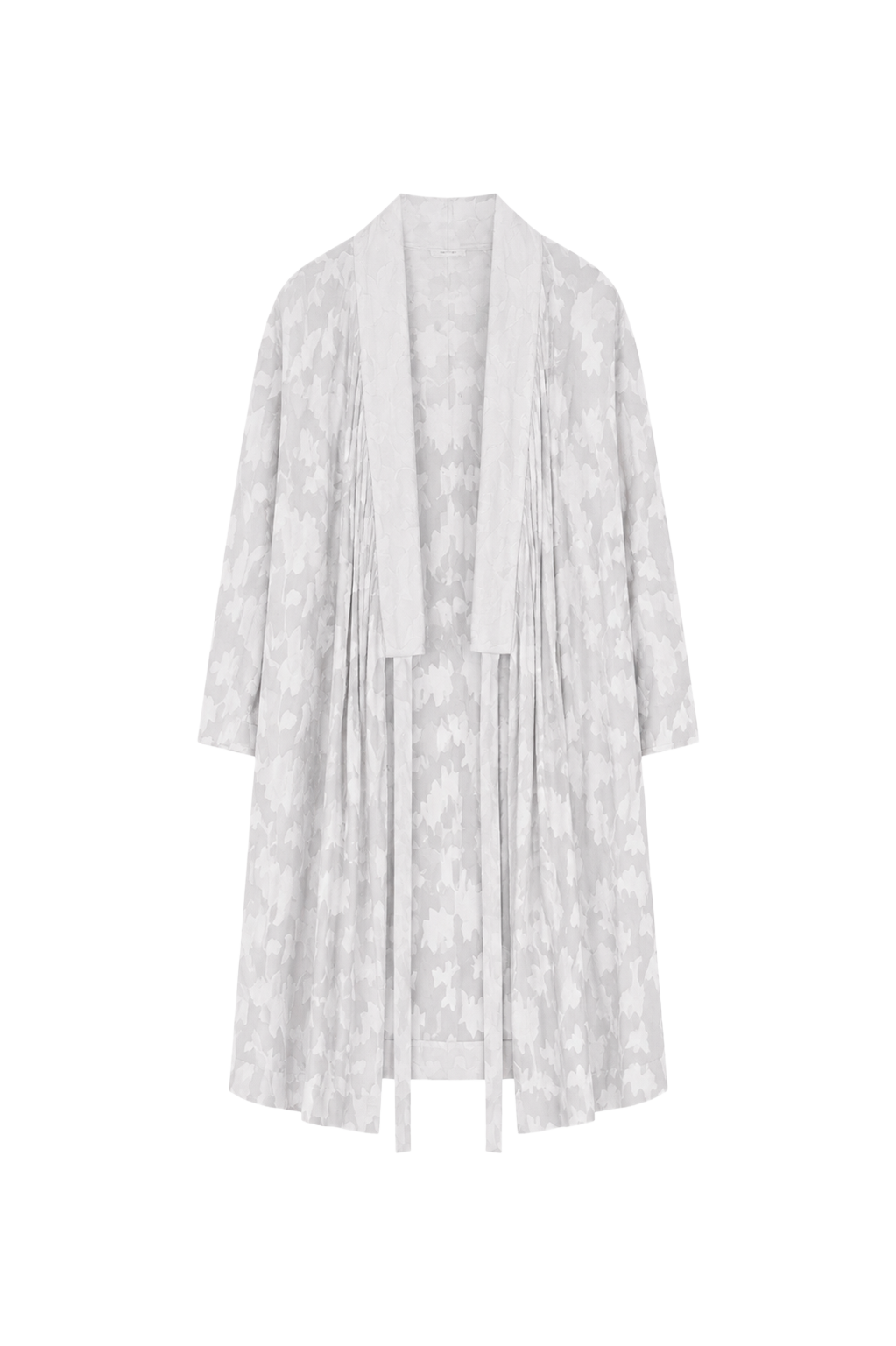 sheer mandarin jacquard long-fit cover (in-stock)