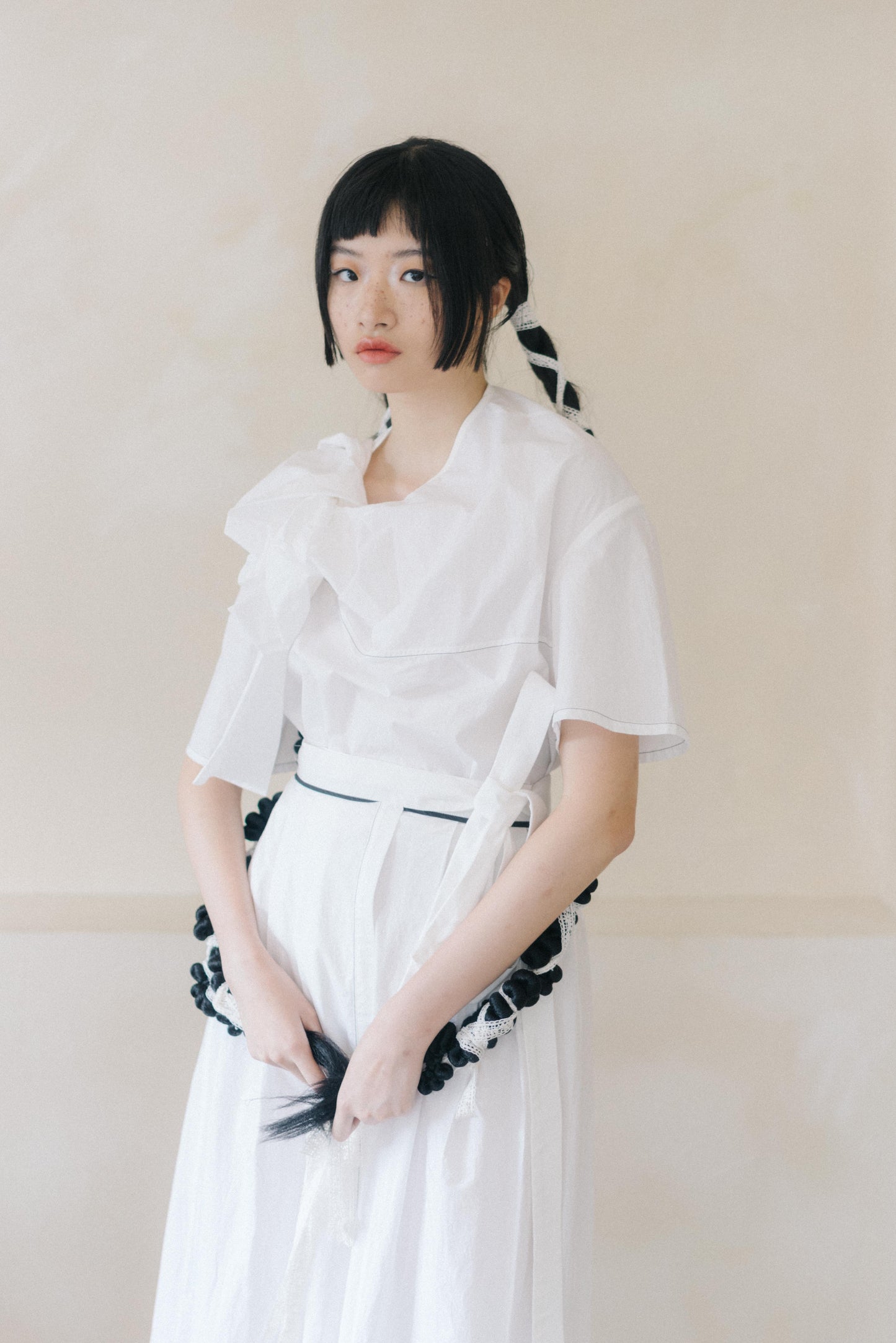 belt-wrapped skirt (in-stock)