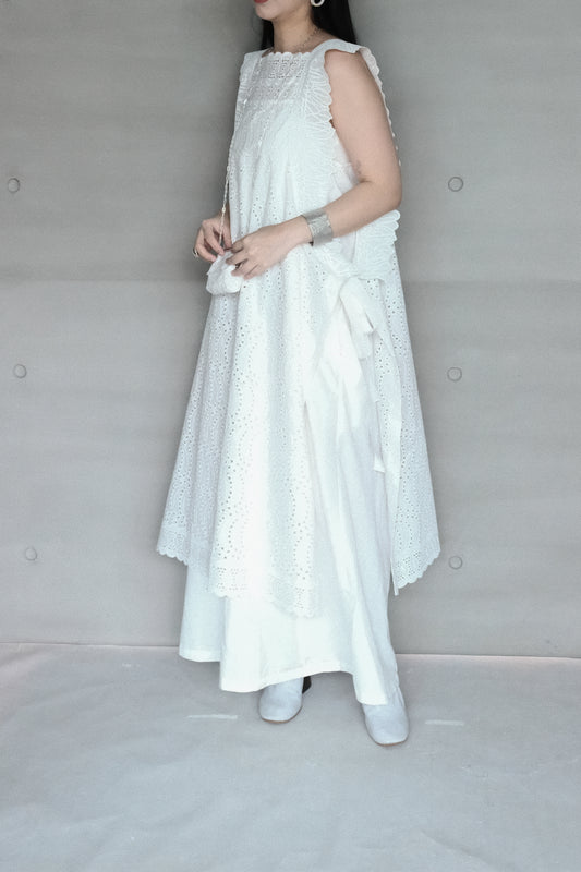 soft wings slip lace dress