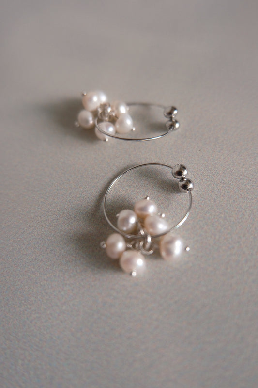 pearl earrings