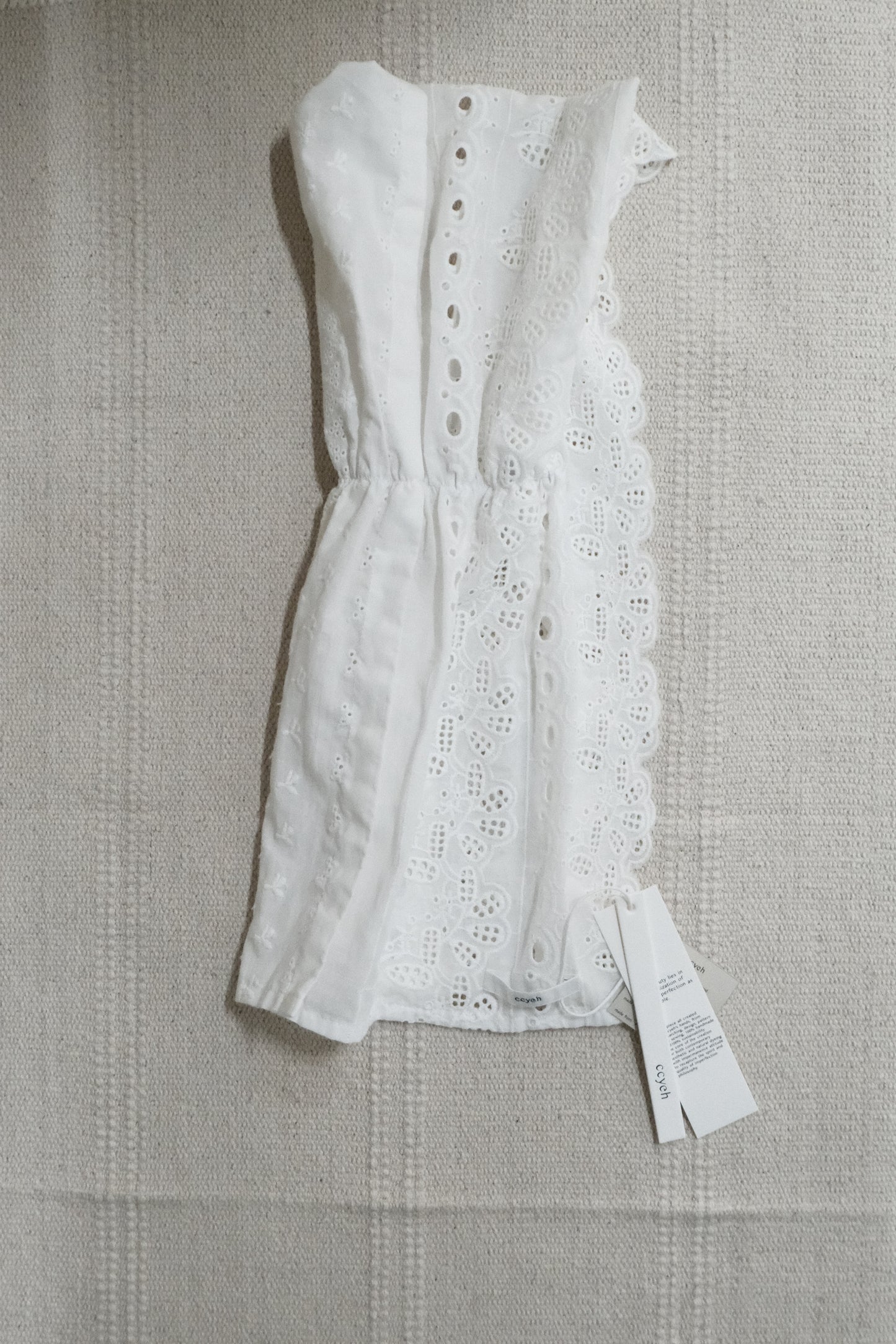 lace patchwork cotton headscarf