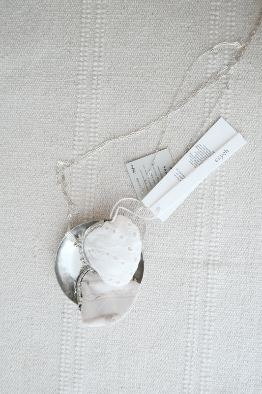 beige patchwork kiss-lock purse - mini