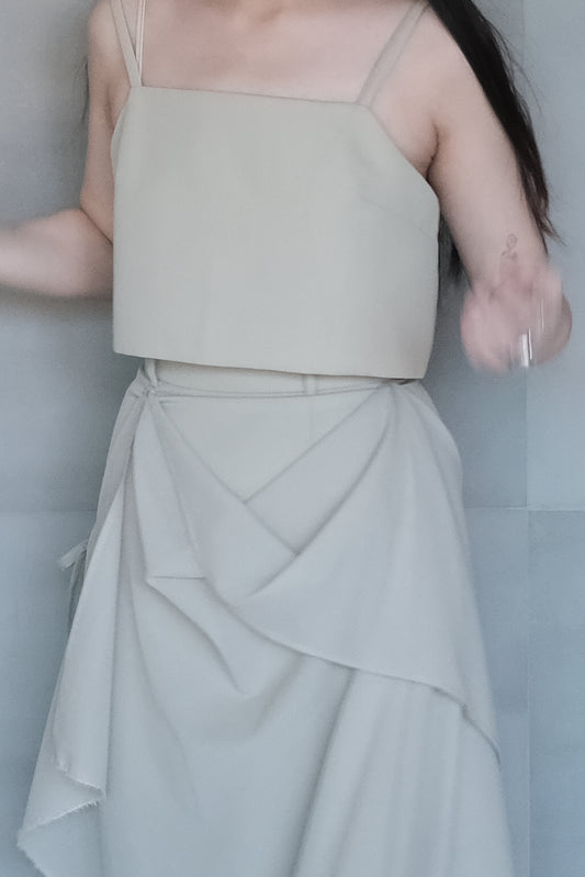 thin-strap tank top - matcha (in-stock)