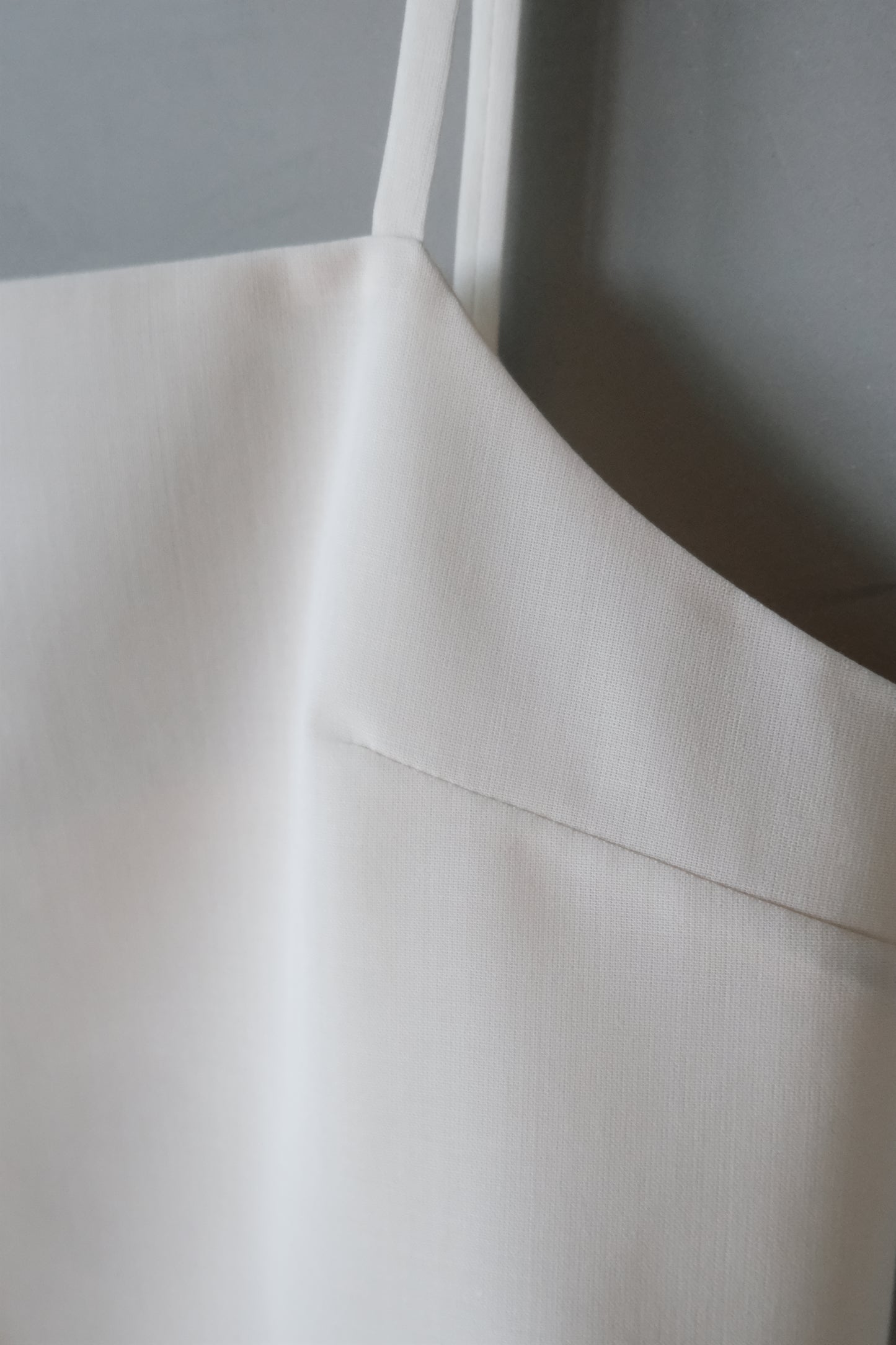 thin-strap tank top - beige (in-stock)