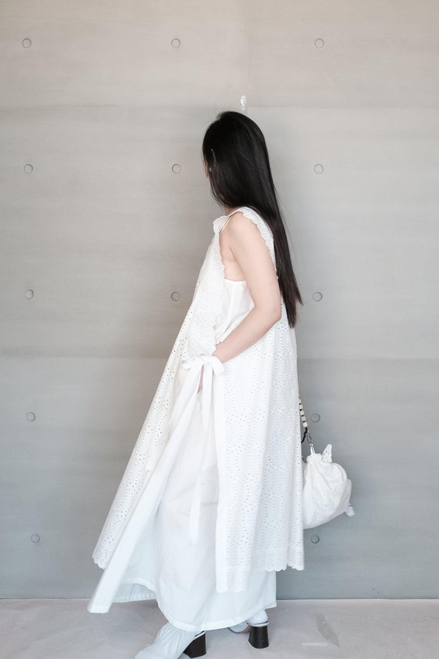 soft wings slip lace dress ( last piece)