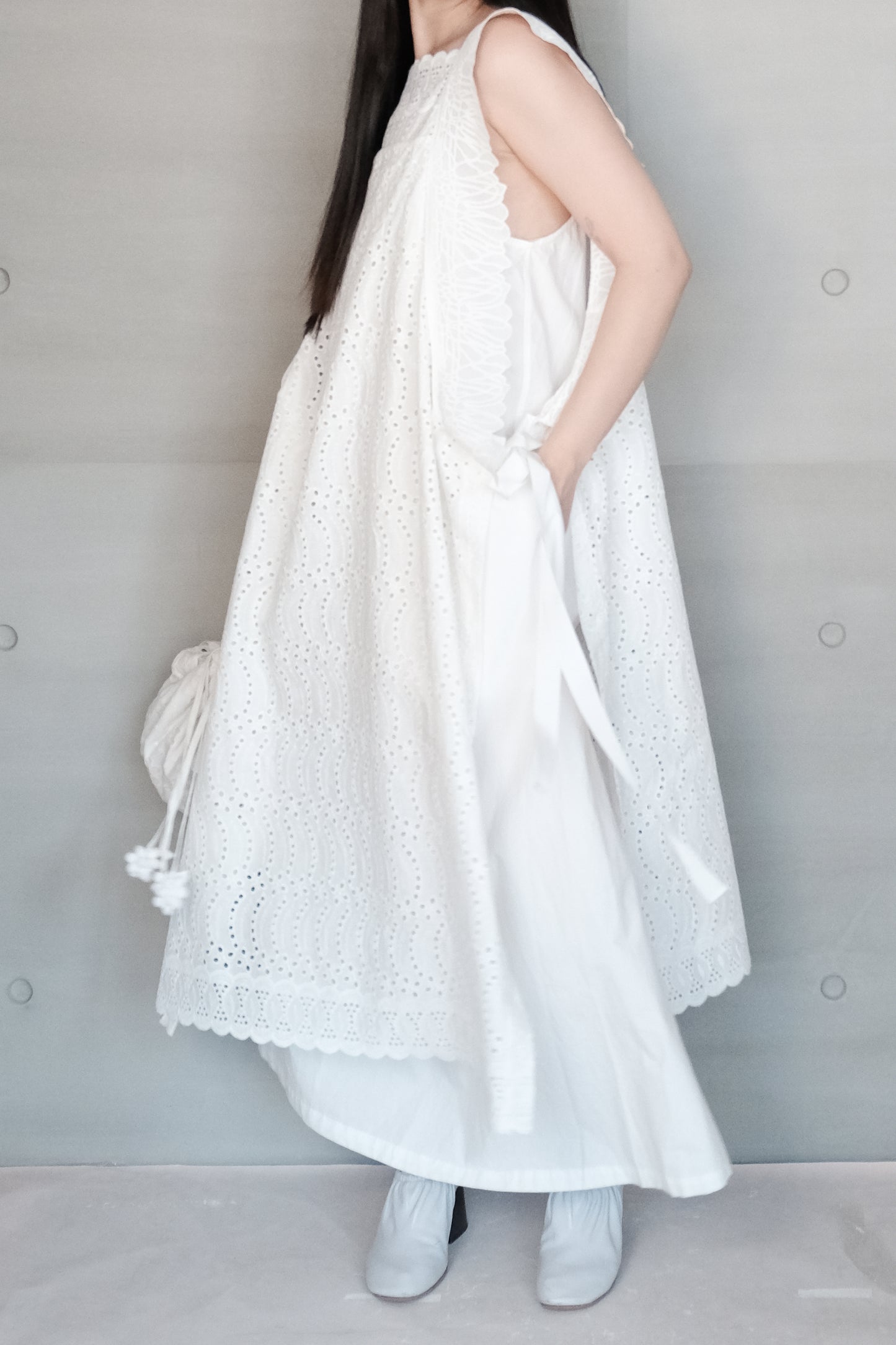 soft wings slip lace dress ( last piece)