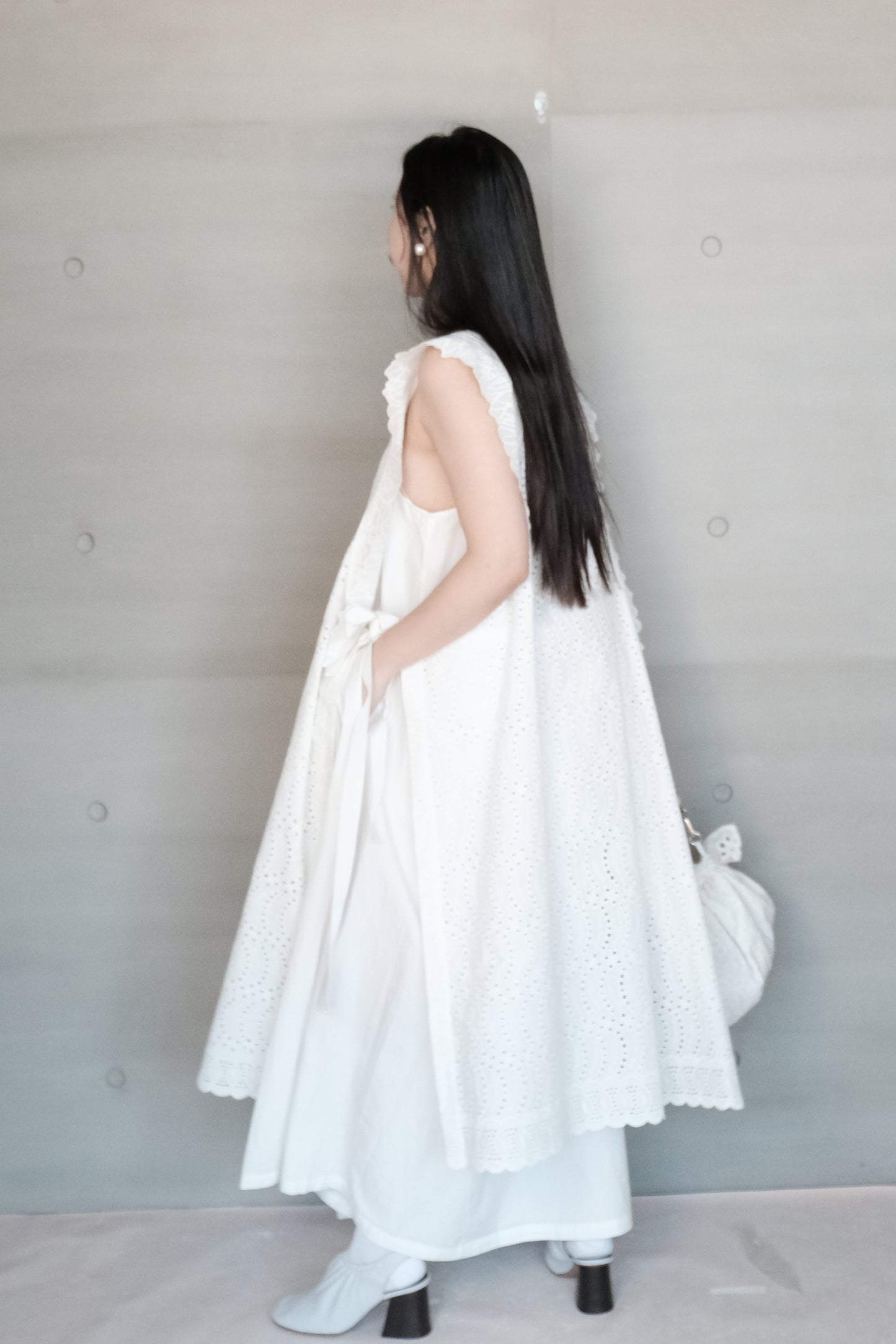 soft wings slip lace dress ( last piece)