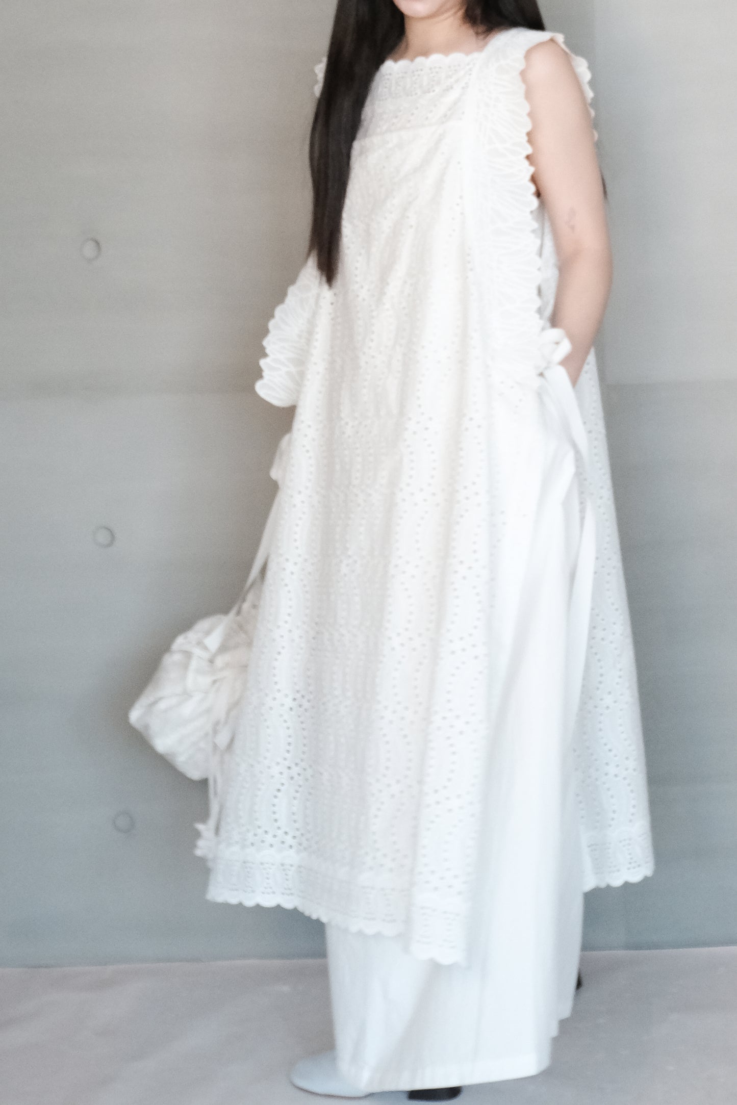 soft wings slip lace dress ( last piece)