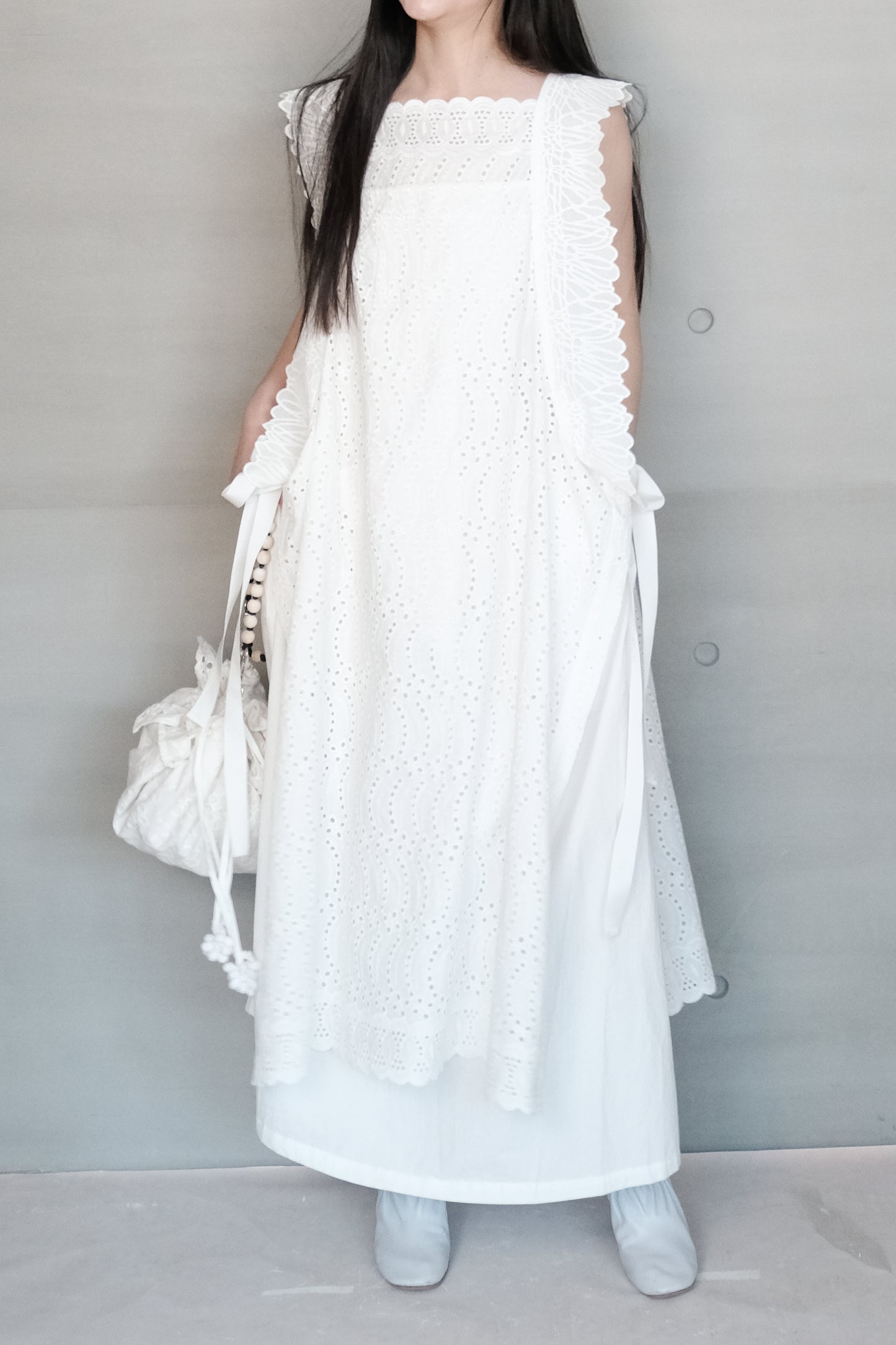 soft wings slip lace dress ( last piece)