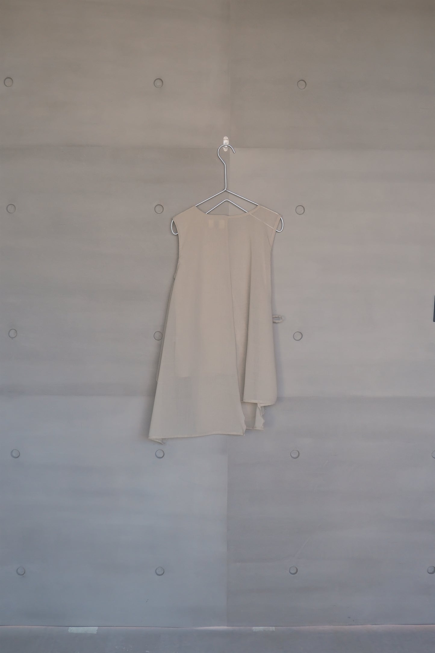 asymmetric dual-way tie vest (pre-order)