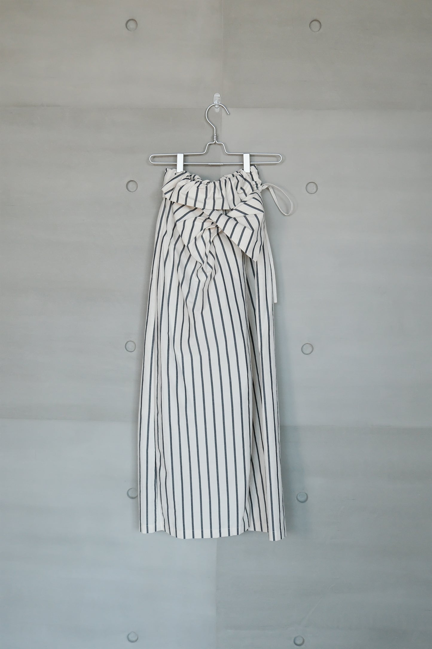 asymmetric folded layer strap dress