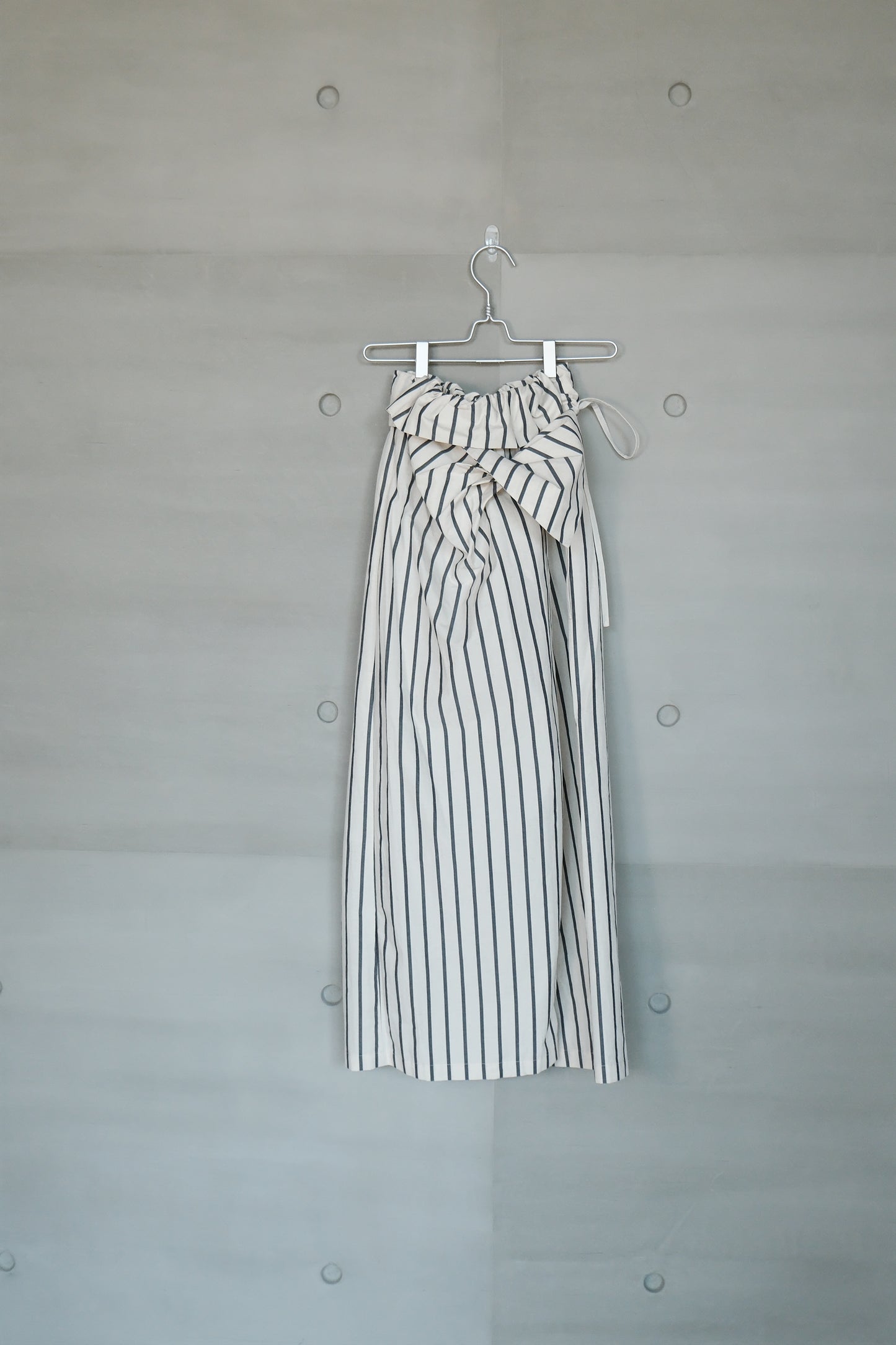 asymmetric folded layer strap dress