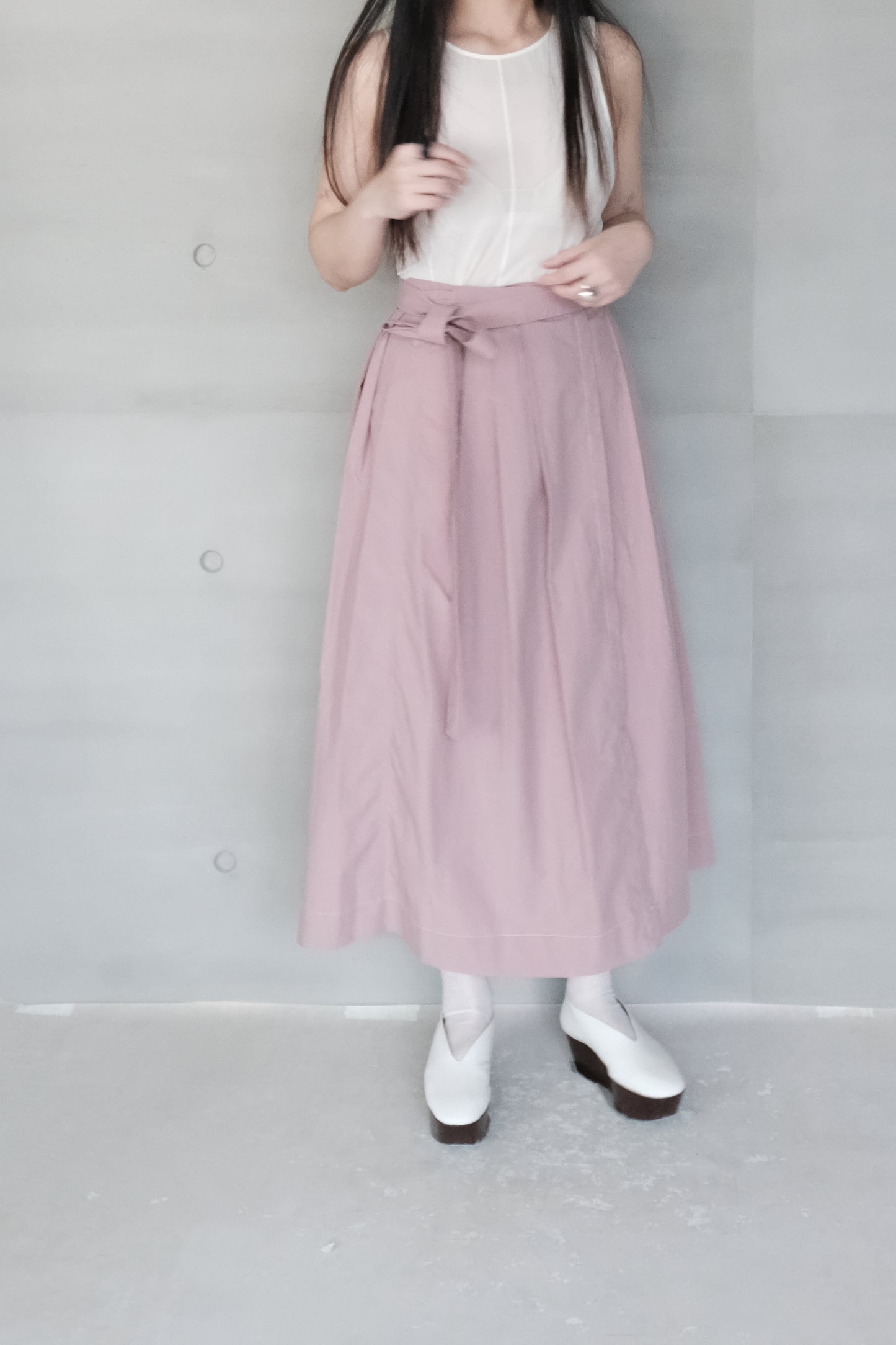 belt-wrapped skirt (in-stock)