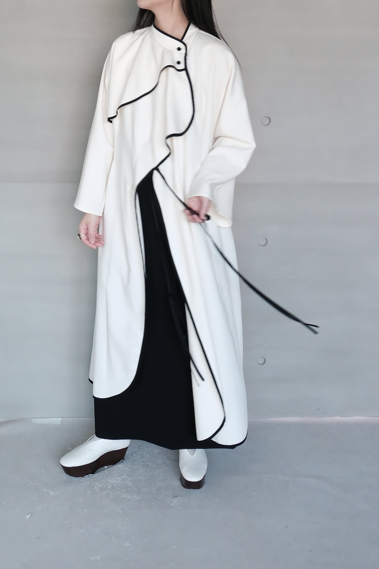 curved cutting classic changsam (in-stock)