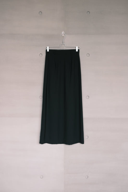 wool-blend maxi skirt (in-stock)