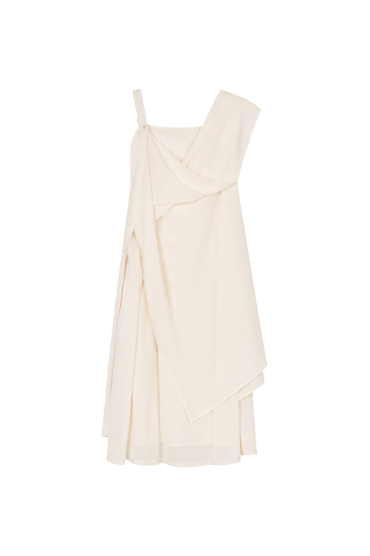 deconstructed draped halter dress (pre-order 11月出貨)