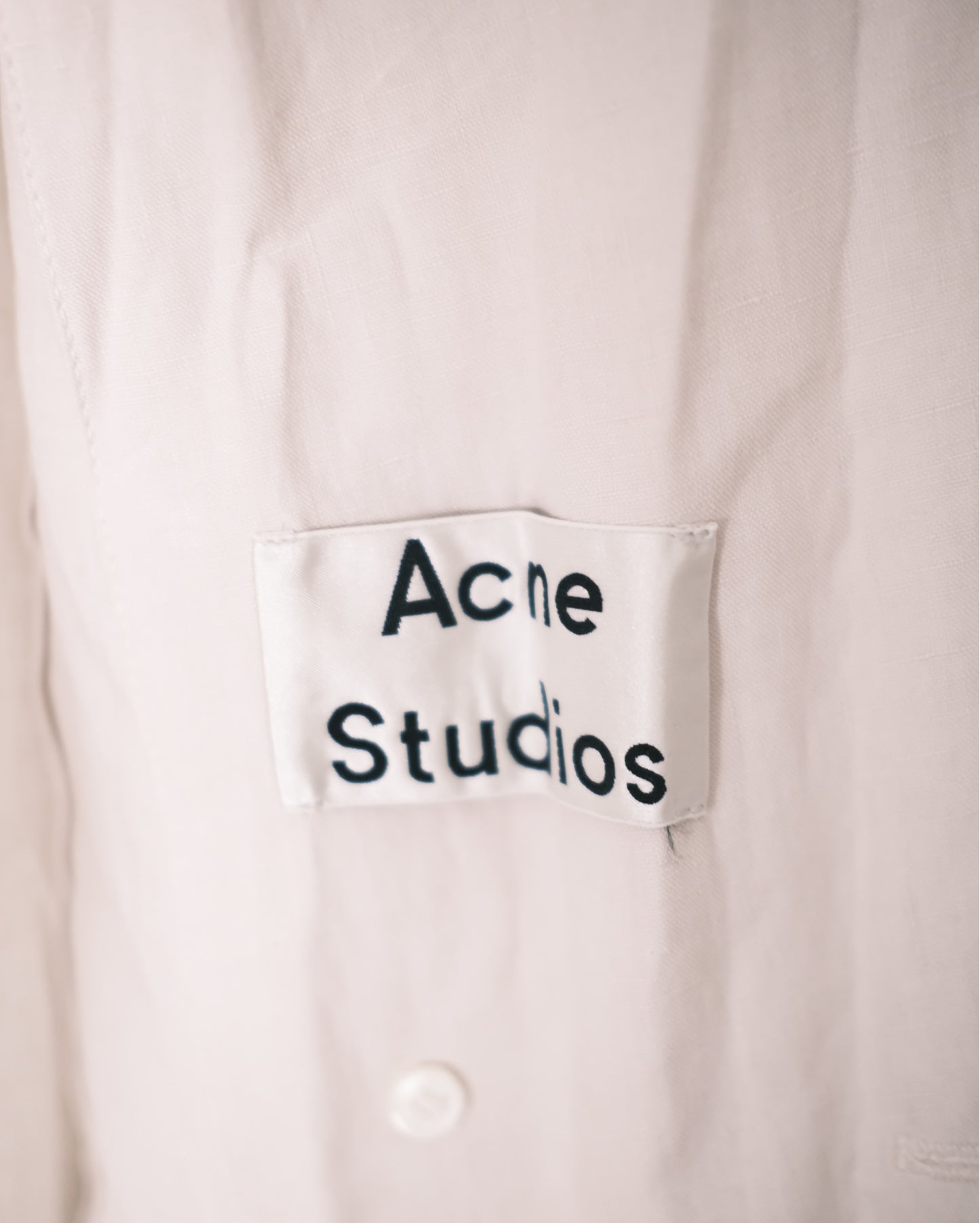 acne studios linen jacket